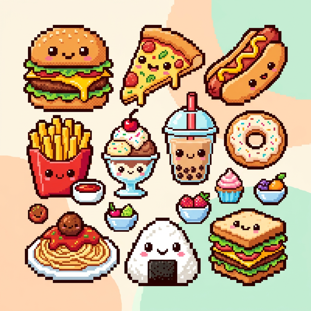 Deliciously Cute Food Perler Bead Patterns: Crafting Culinary Creations