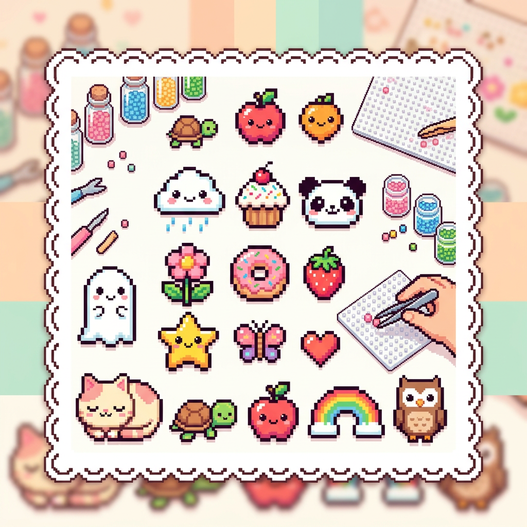 Easy & Cute Mini Perler Bead Ideas for Quick Crafts
