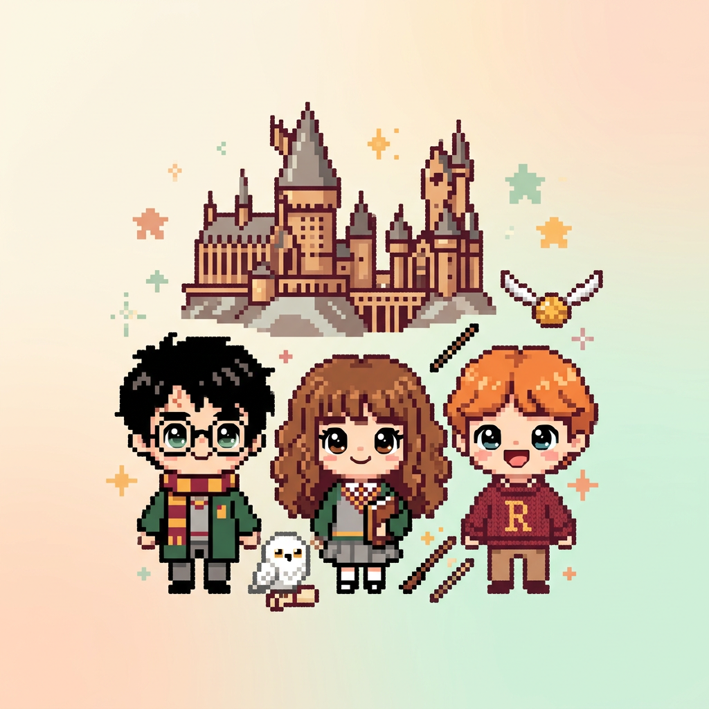 Hogwarts & Beyond: Unleash Your Magic with Harry Potter Perler Bead Patterns
