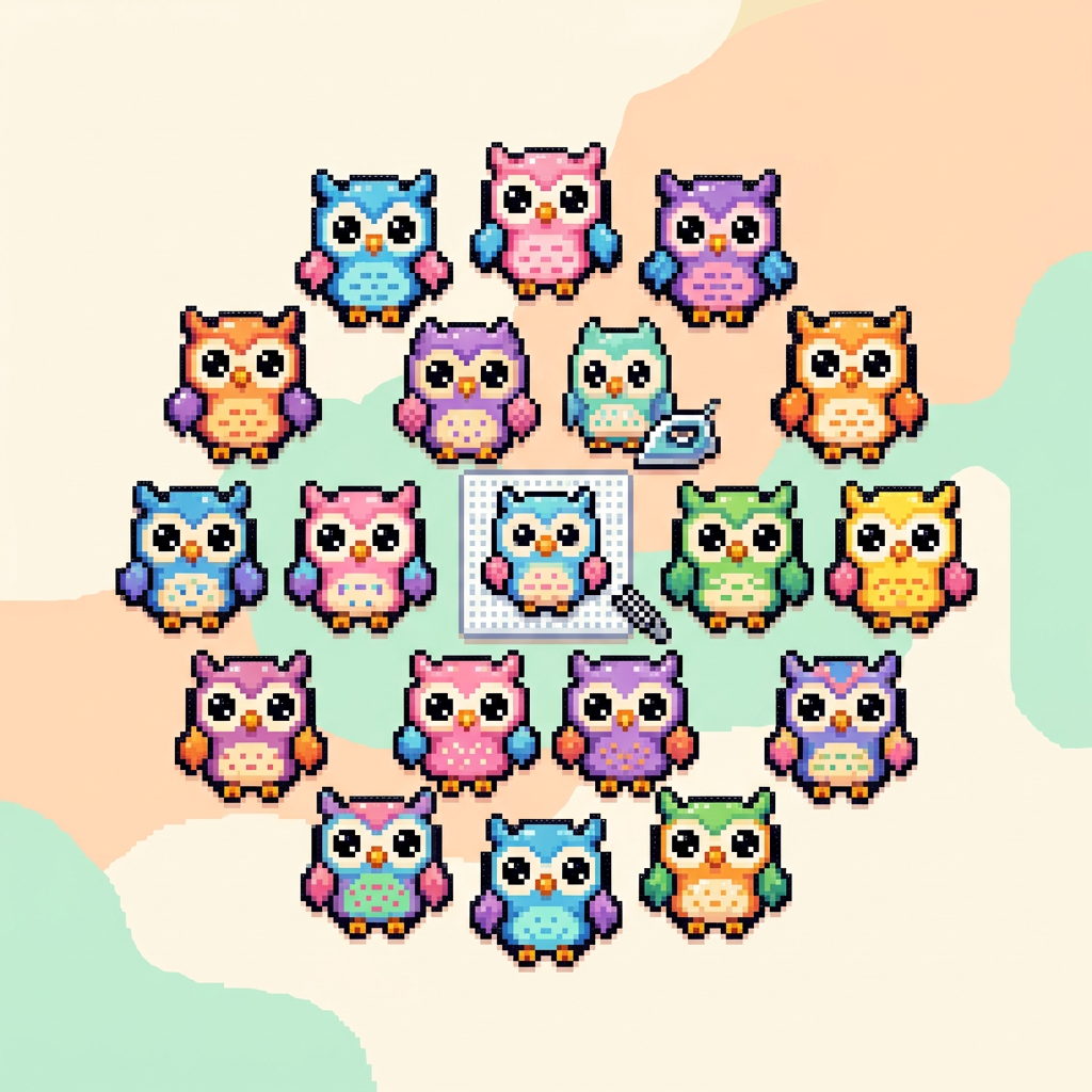Whoo's Crafting? 15 Owl Perler Bead Patterns to Inspire Your Next Project