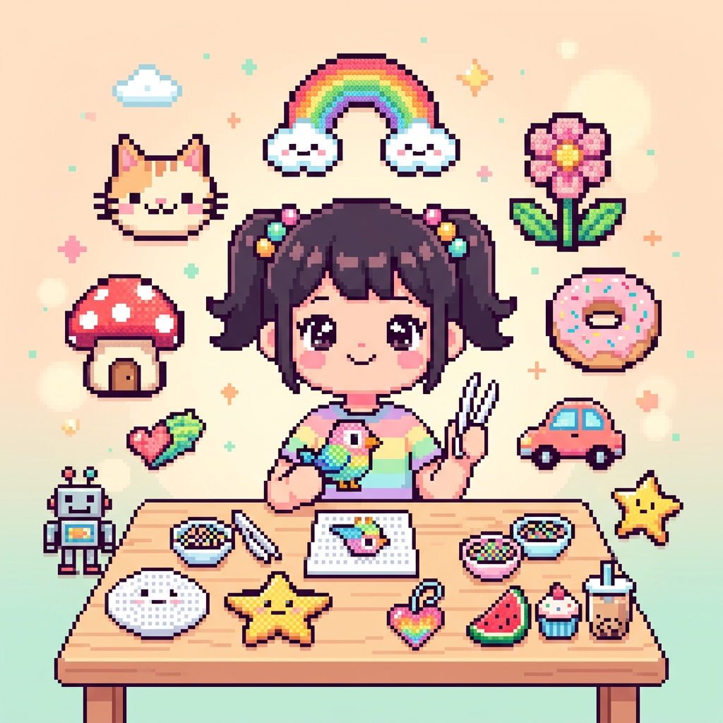 释放你的创造力：适合所有年龄段的顶级 Perler 豆豆珠项目创意