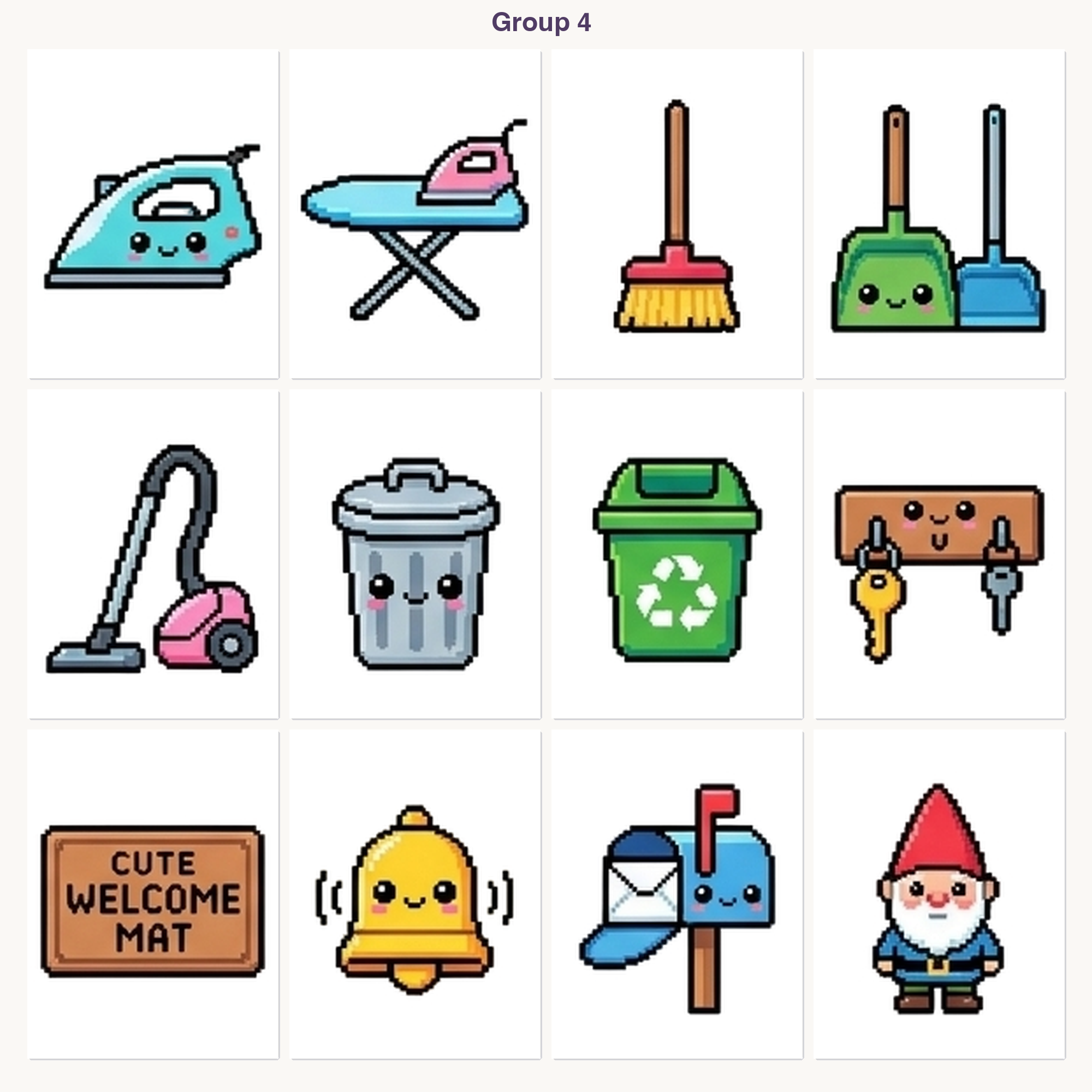 Cozy Home Essentials Perler Bead Patterns Bundle, 48 Designs (PDF Digital Download)