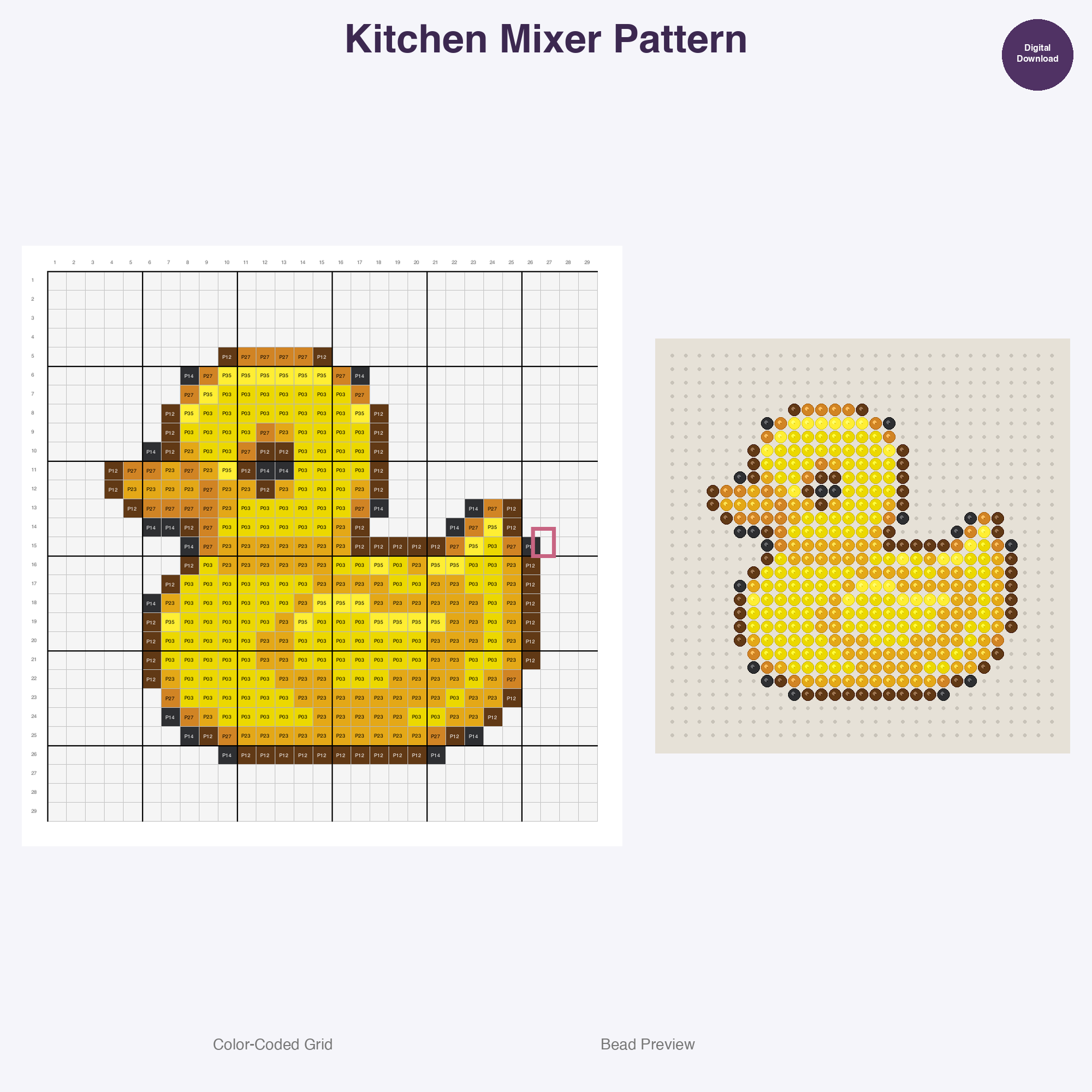 Cozy Home Essentials Perler Bead Patterns Bundle, 48 Designs (PDF Digital Download)