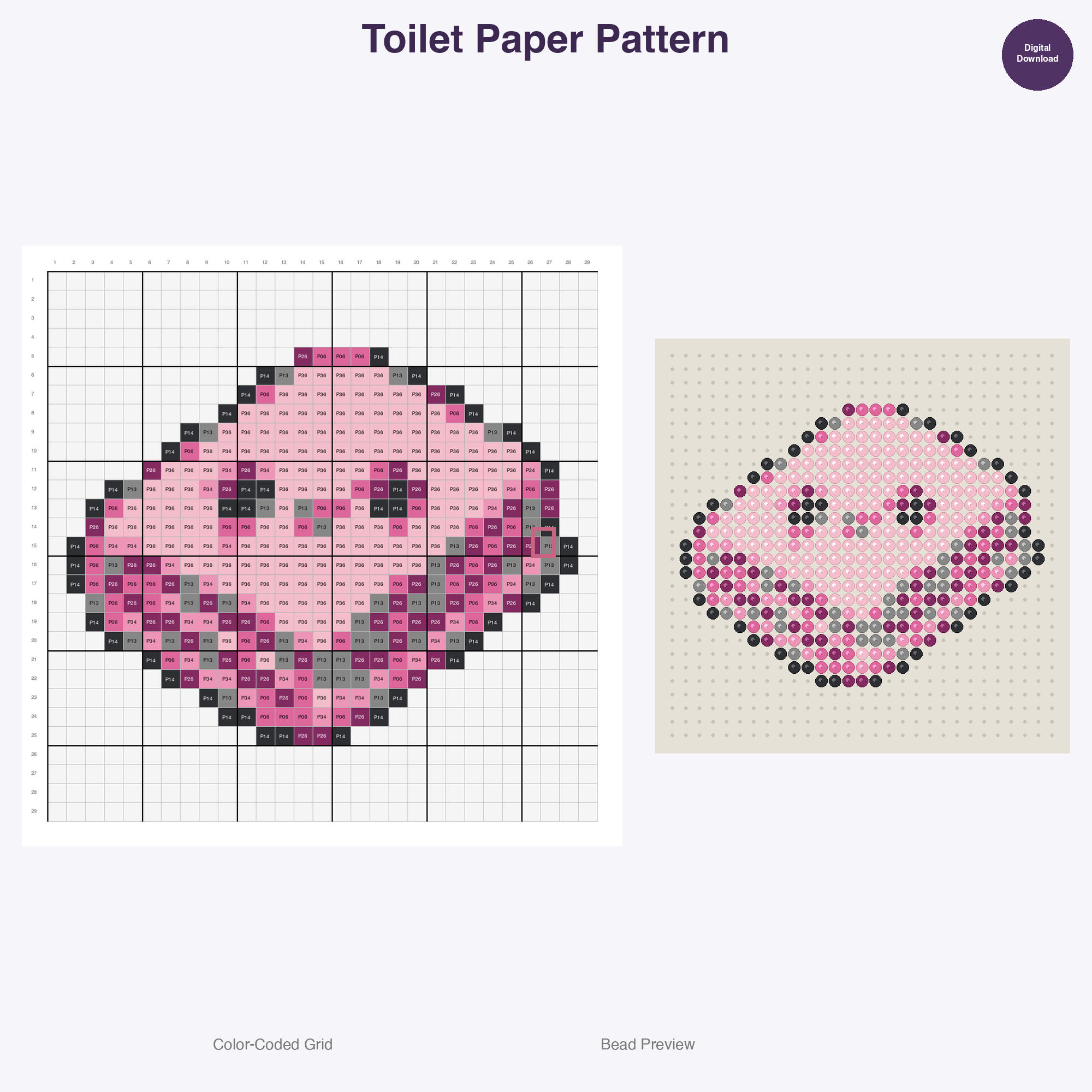 Cozy Home Essentials Perler Bead Patterns Bundle, 48 Designs (PDF Digital Download)