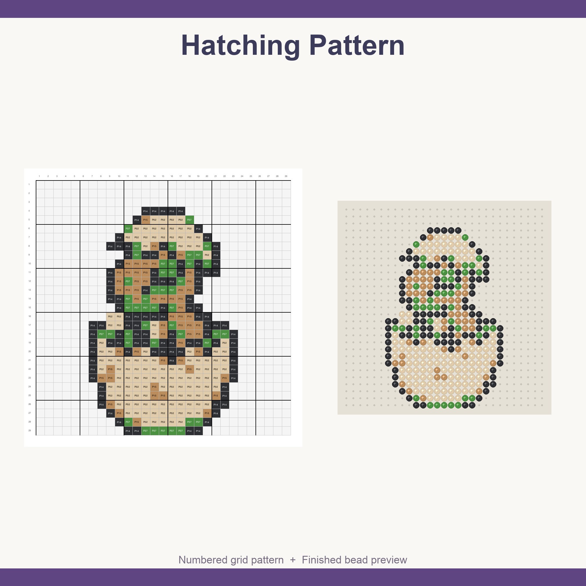 Dinosaur Perler Bead Patterns Bundle, 48 Designs (PDF Digital Download)