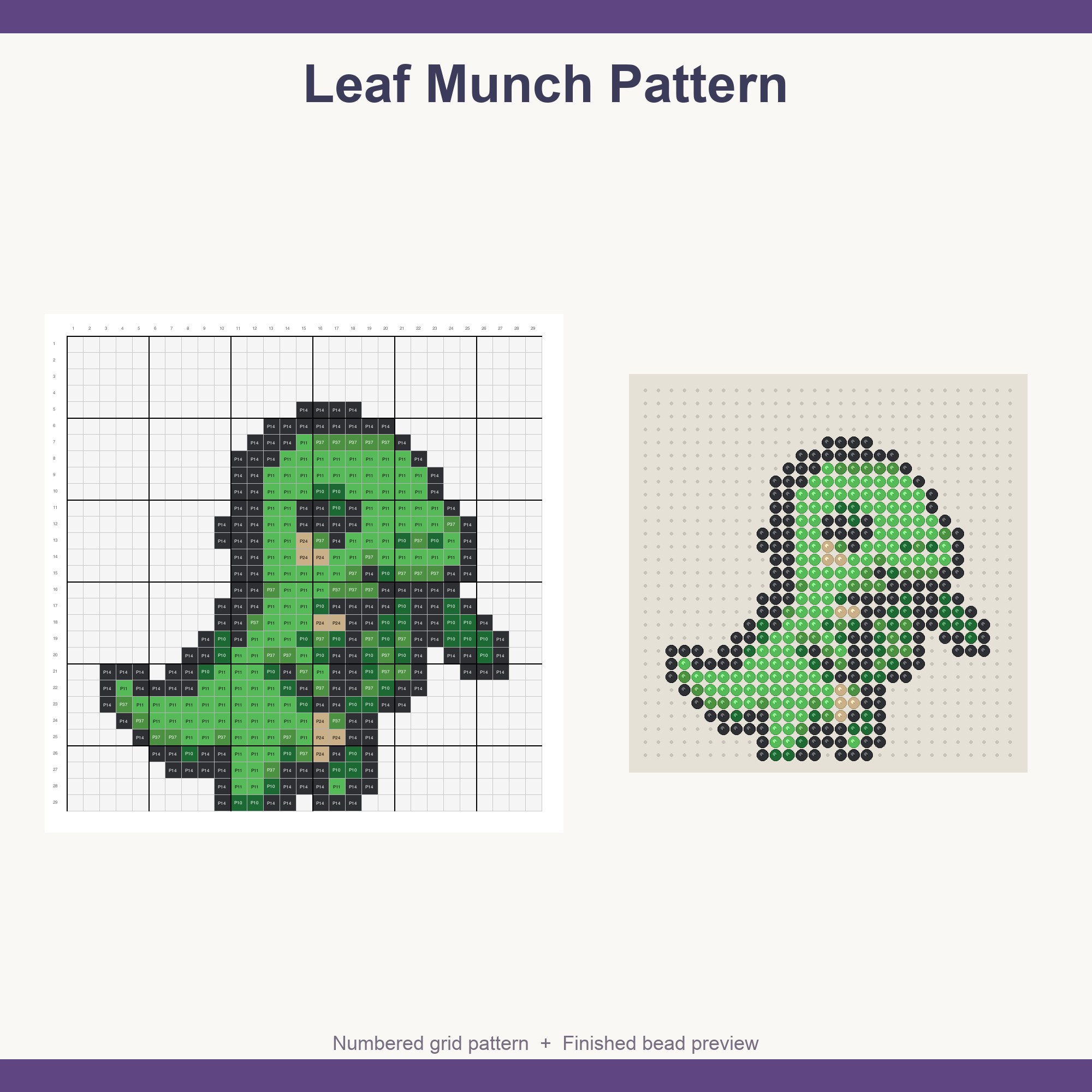 Dinosaur Perler Bead Patterns Bundle, 48 Designs (PDF Digital Download)