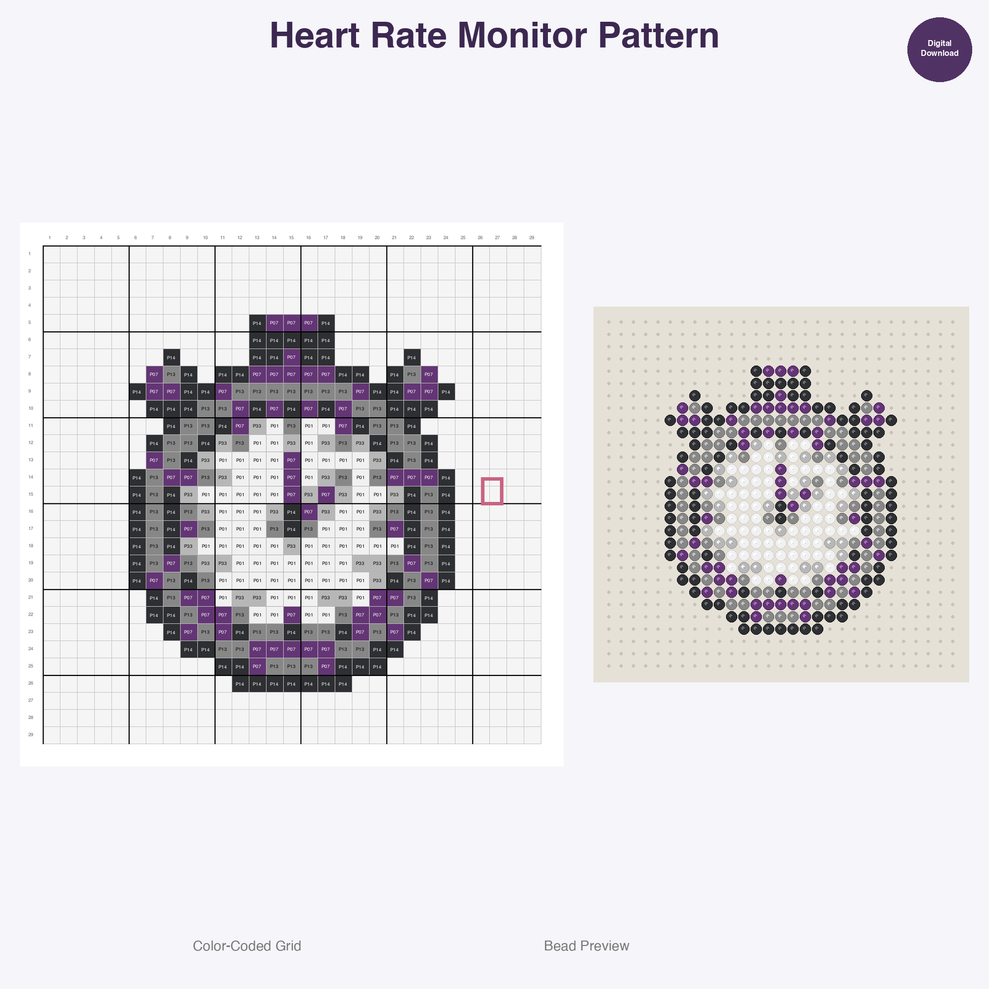 Fitness Equipment Patterns Perler Bead Patterns Bundle, 48 Designs (PDF Digital Download)