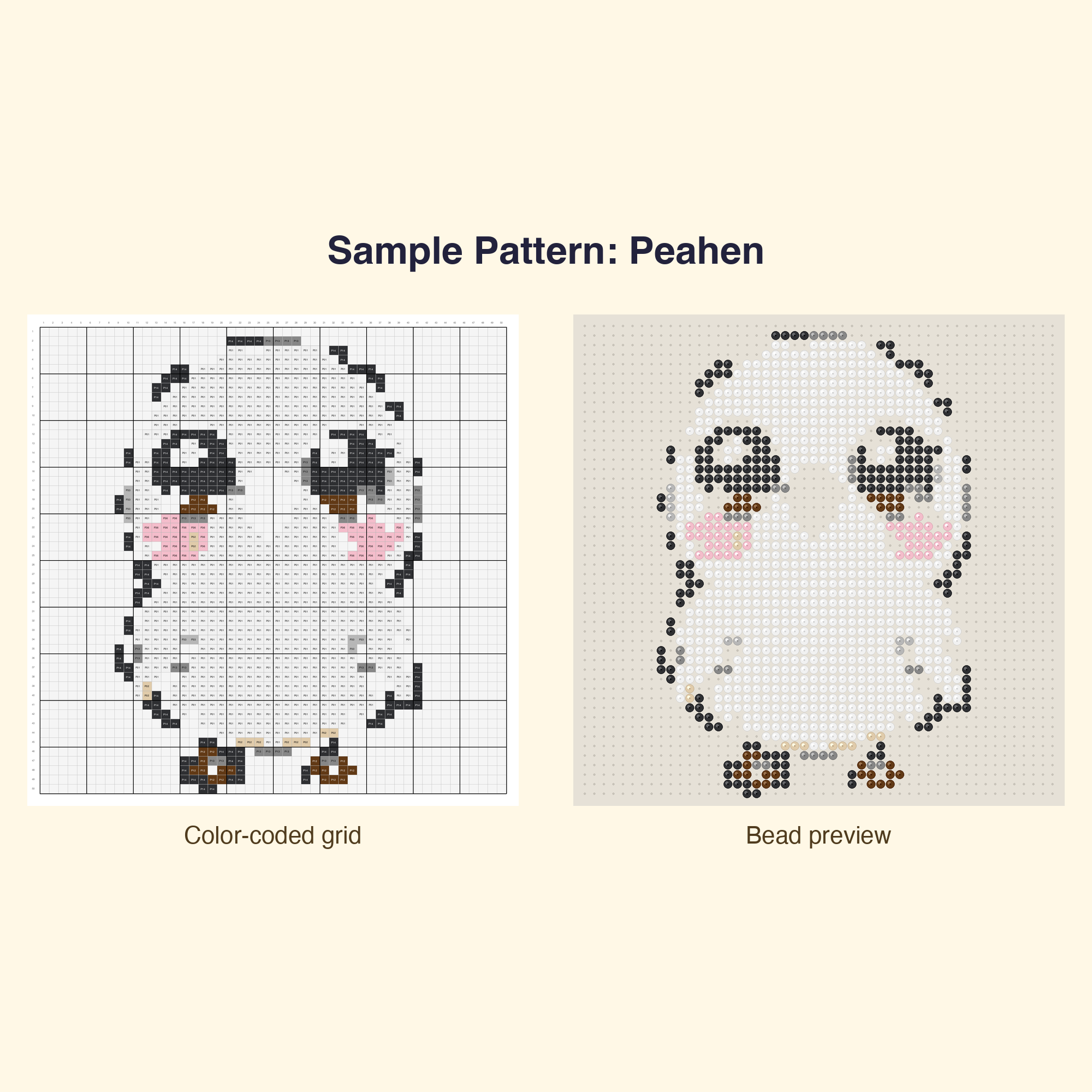 Cute Feathered Friends Perler Bead Pattern Bundle | 48 Designs | Hama Bead Compatible | PDF Digital Download