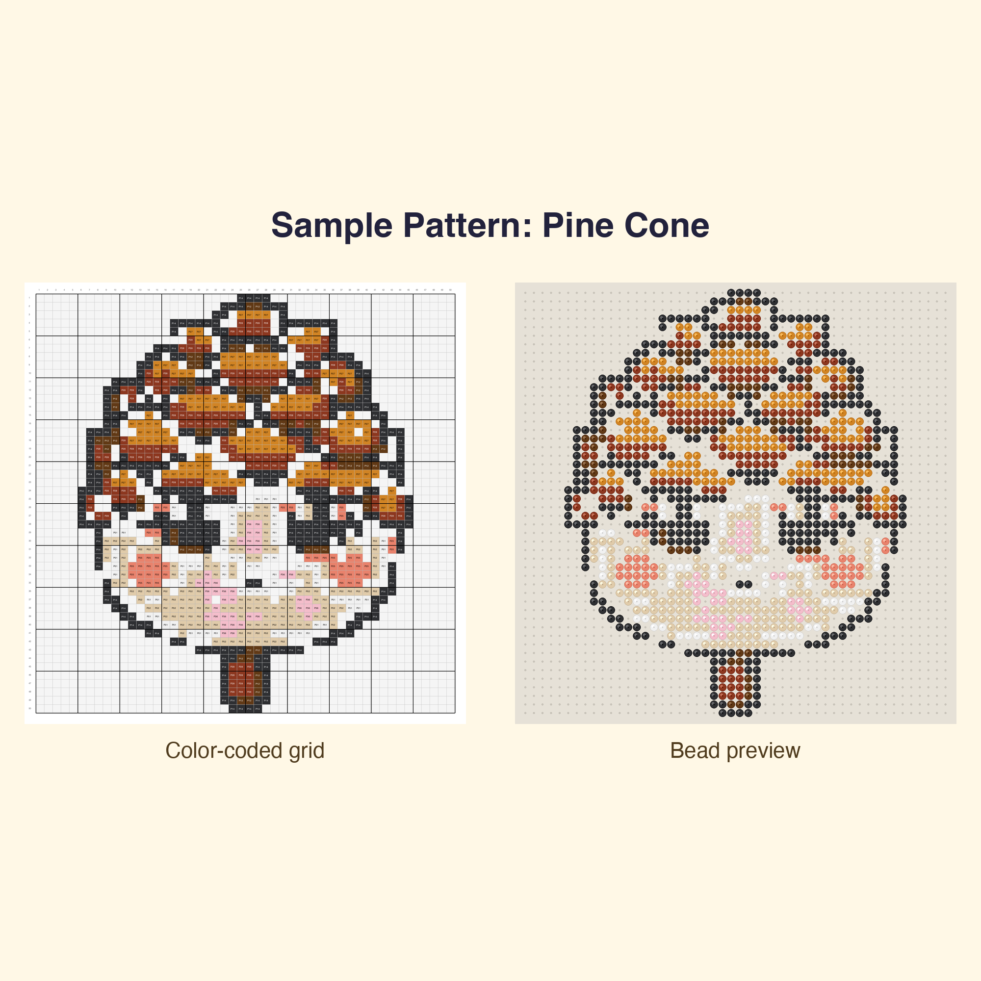 Cute Holiday Christmas Pixel Perler Bead Pattern Bundle | 48 Designs | Hama Bead Compatible | PDF Digital Download