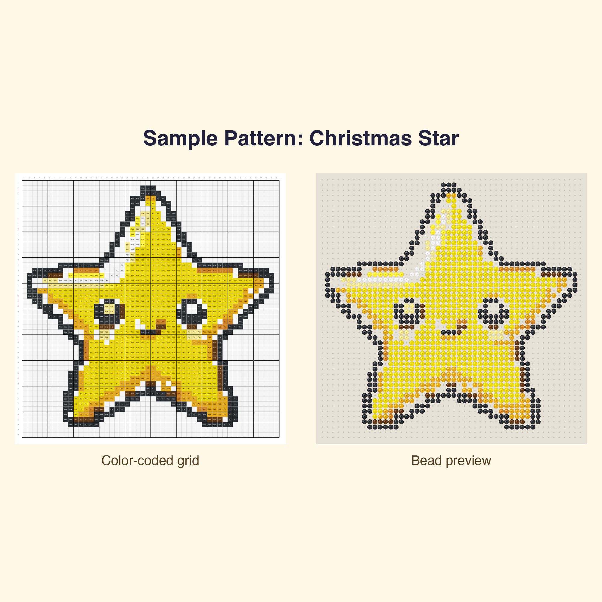 Cute Cute Christmas Perler Bead Pattern Bundle | 48 Designs | Hama Bead Compatible | PDF Digital Download