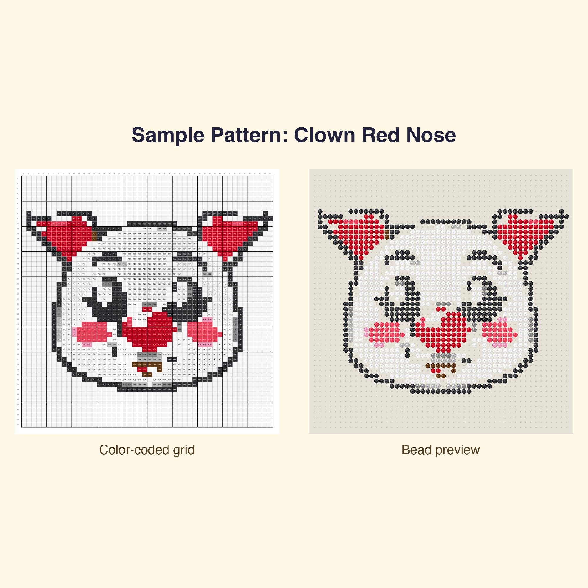 Kawaii Circus Carnival Perler Bead Pattern Bundle | 42 Designs | Hama Bead Compatible | PDF Digital Download