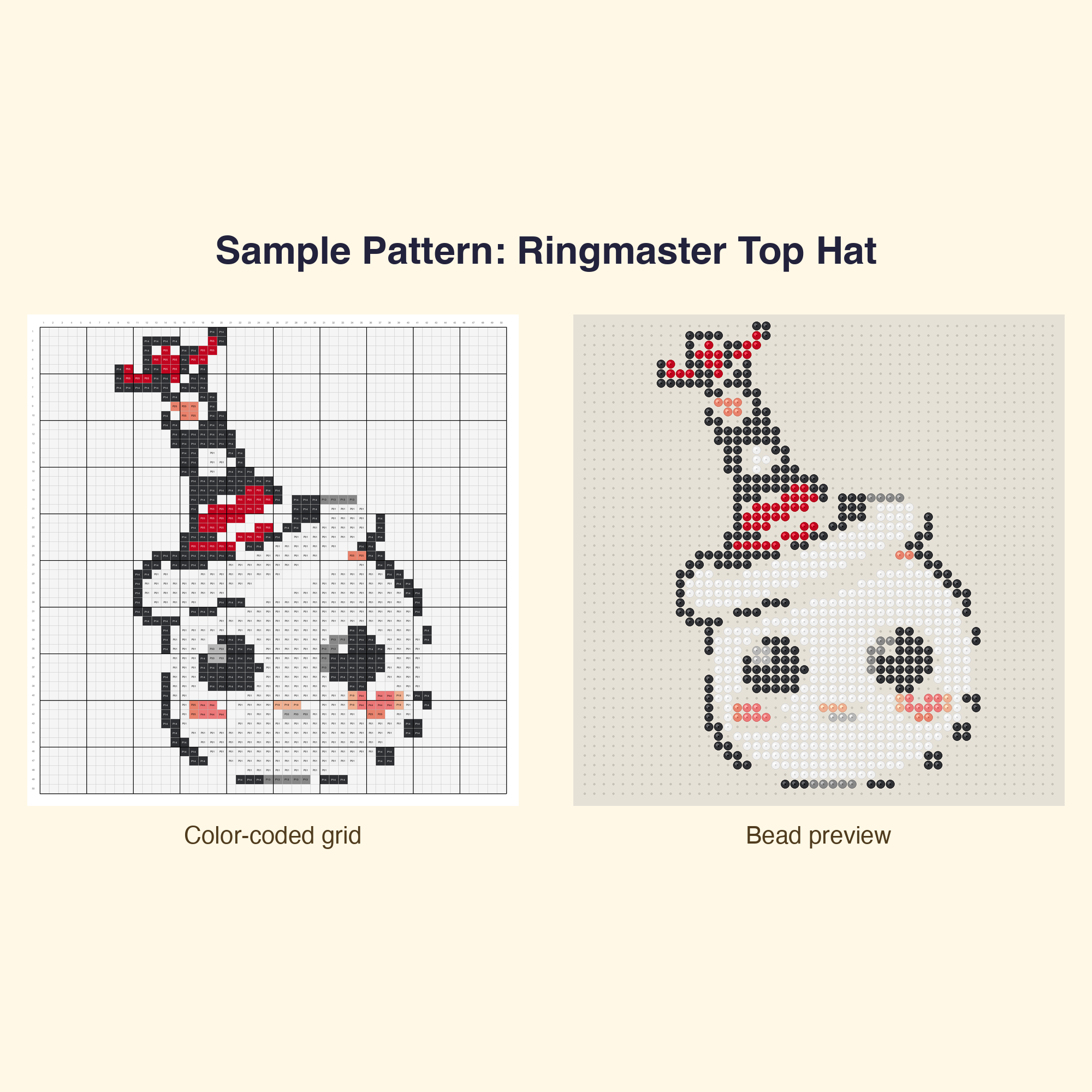 Kawaii Circus Carnival Perler Bead Pattern Bundle | 42 Designs | Hama Bead Compatible | PDF Digital Download