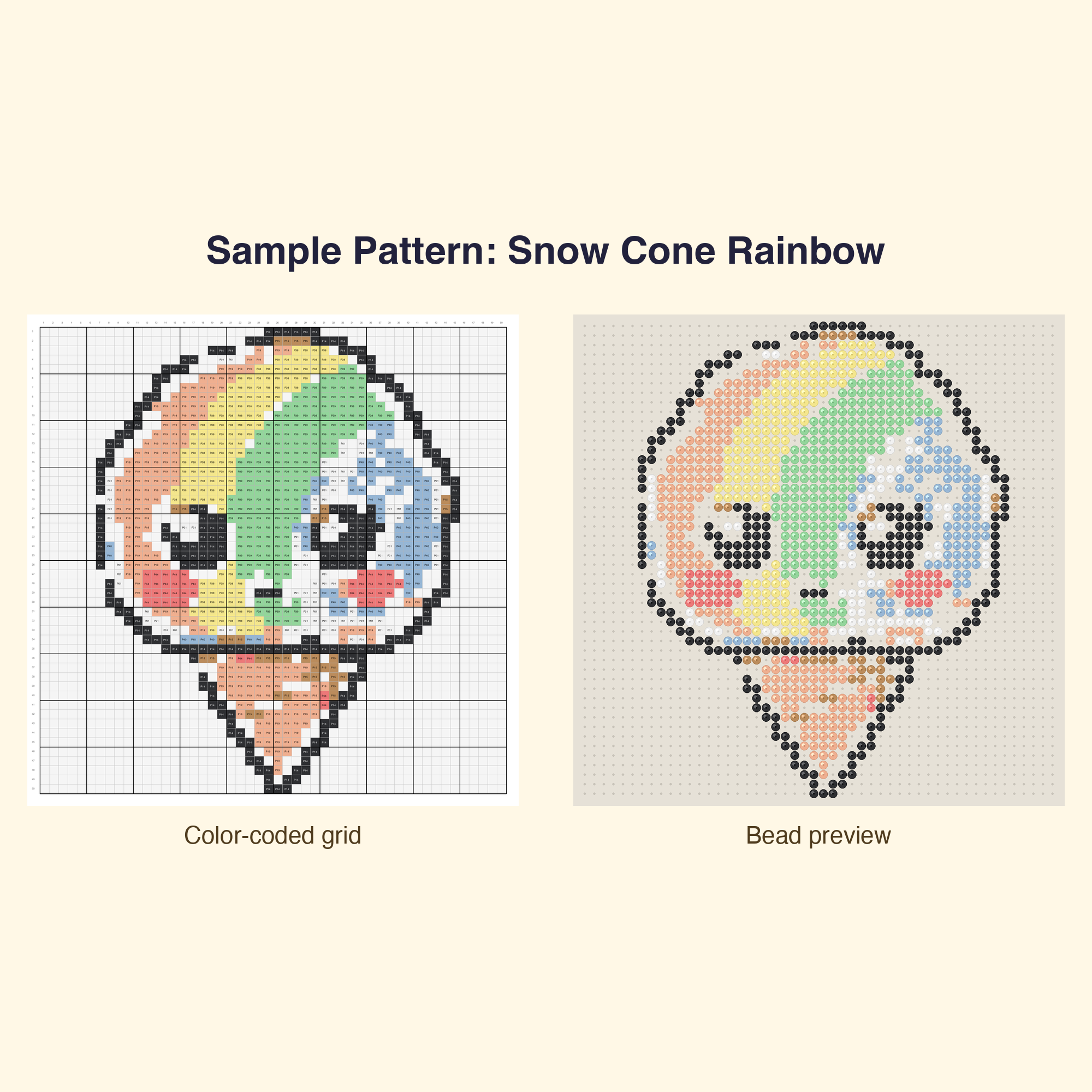Kawaii Circus Carnival Perler Bead Pattern Bundle | 42 Designs | Hama Bead Compatible | PDF Digital Download