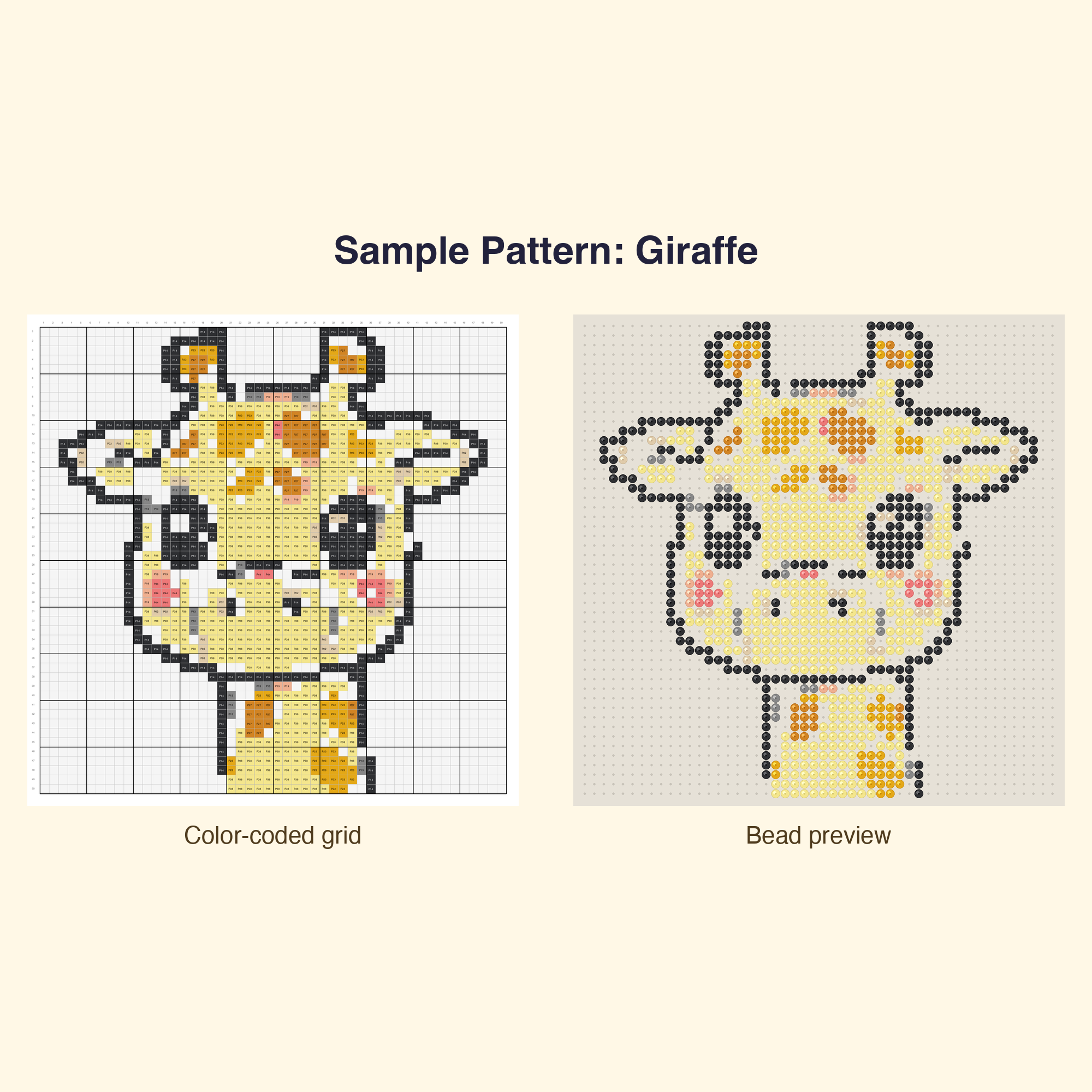 Cute Adorable Animal Friends Perler Bead Pattern Bundle | 48 Designs | Hama Bead Compatible | PDF Digital Download