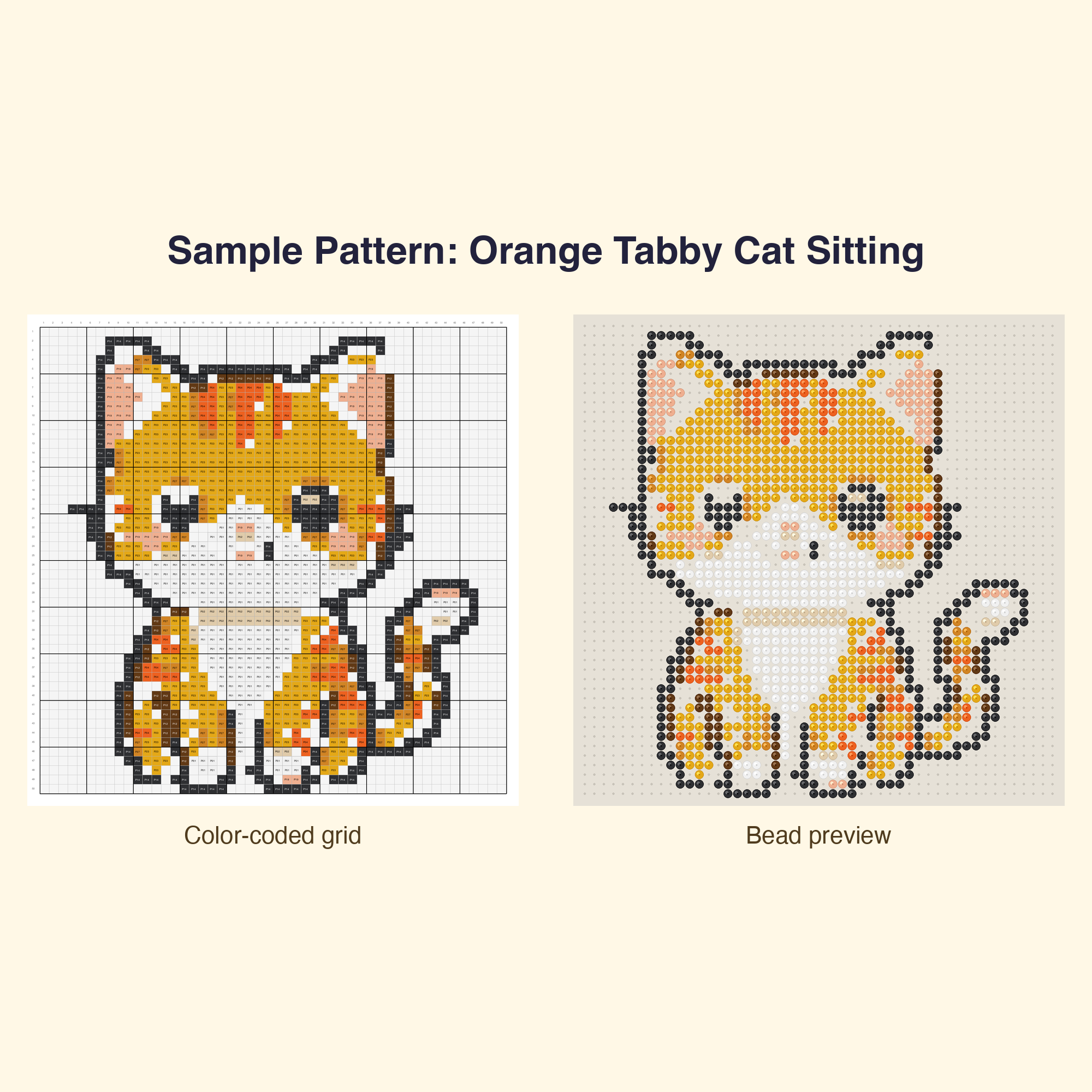 Cute Cute Animals Perler Bead Pattern Bundle | 48 Designs | Hama Bead Compatible | PDF Digital Download