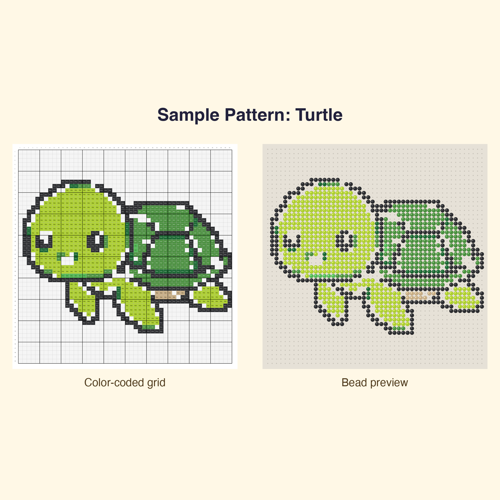 Cute Cute Animals Perler Bead Pattern Bundle | 48 Designs | Hama Bead Compatible | PDF Digital Download