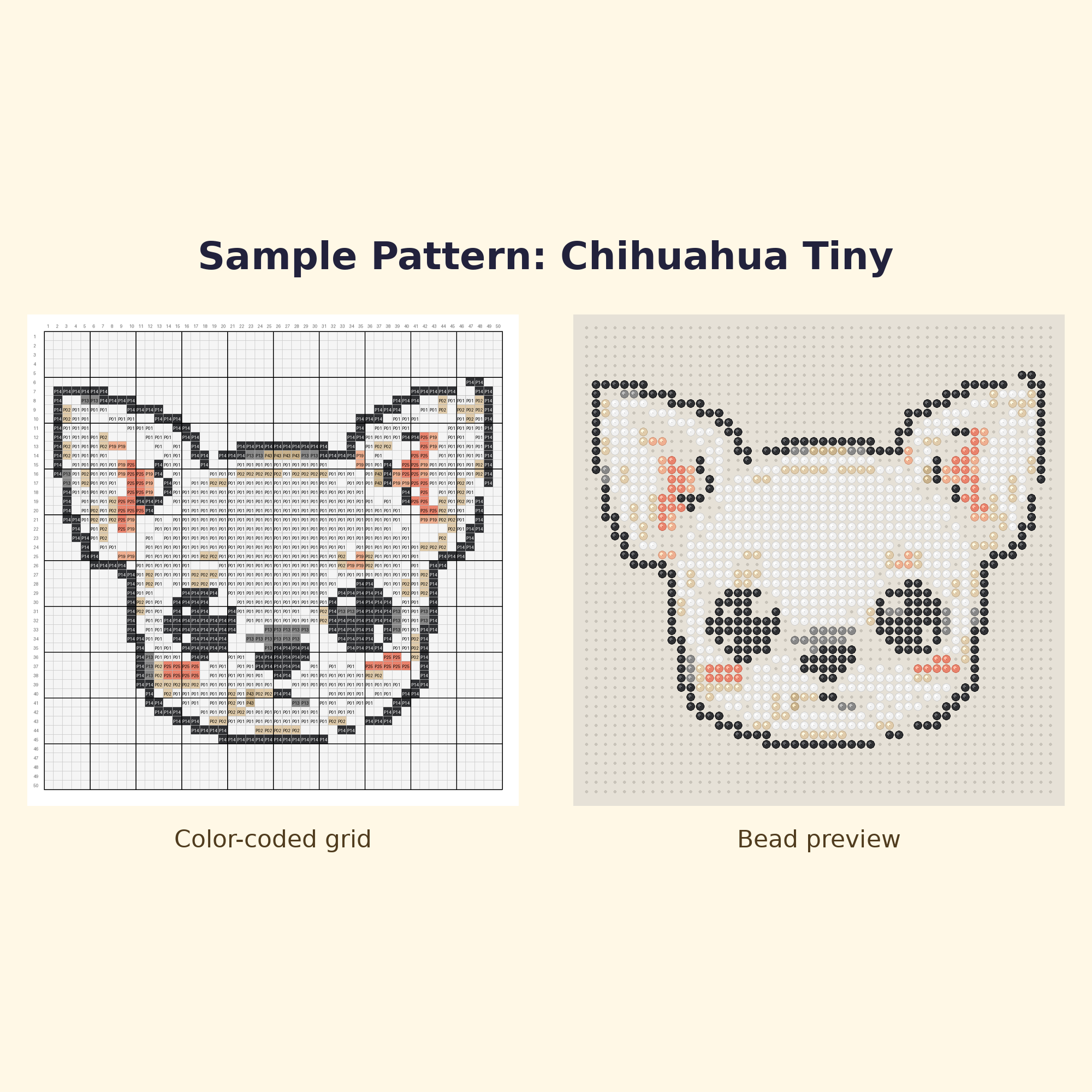Cute Puppy Pals Perler Bead Pattern Bundle | 24 Designs | Hama Bead Compatible | PDF Digital Download