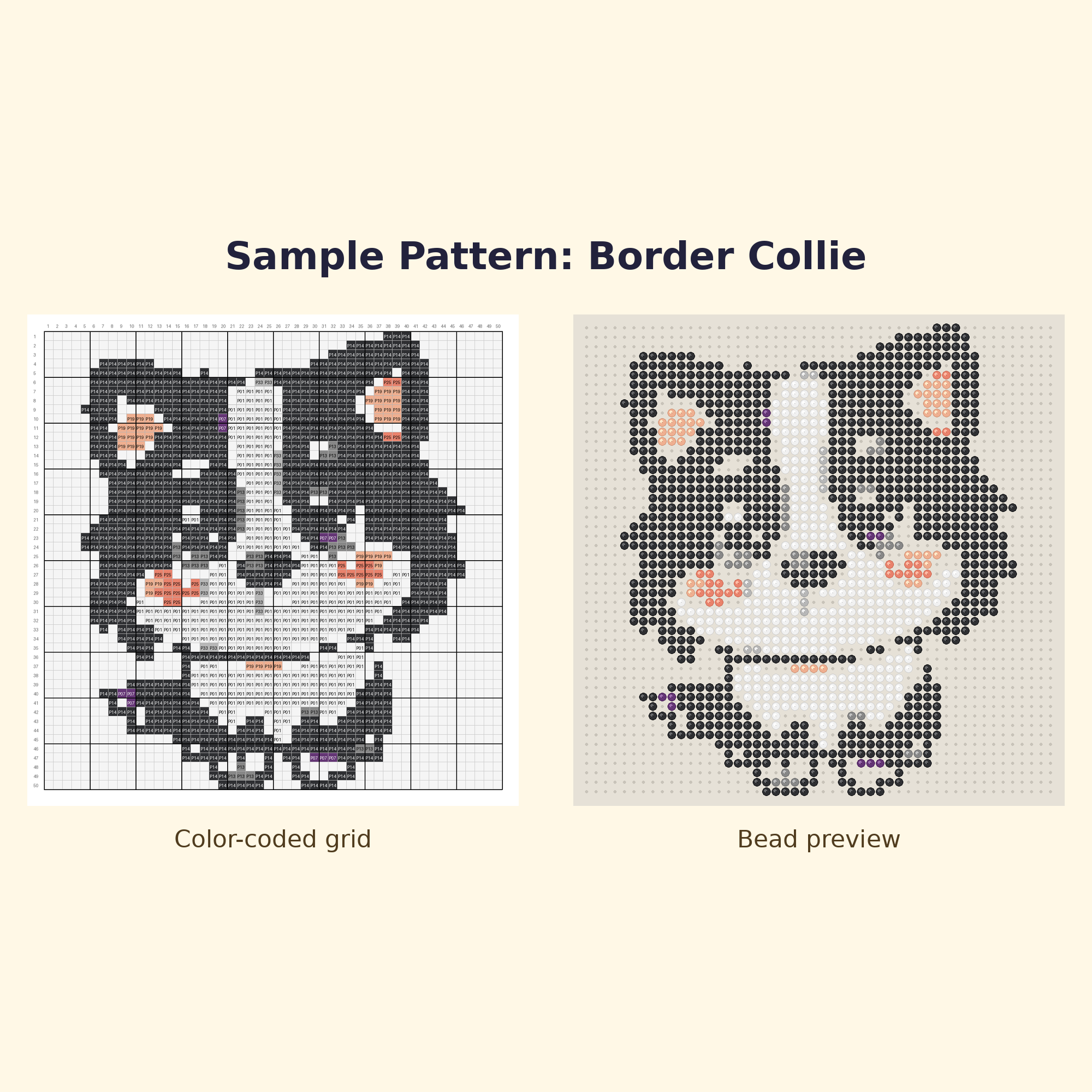 Cute Puppy Pals Perler Bead Pattern Bundle | 24 Designs | Hama Bead Compatible | PDF Digital Download