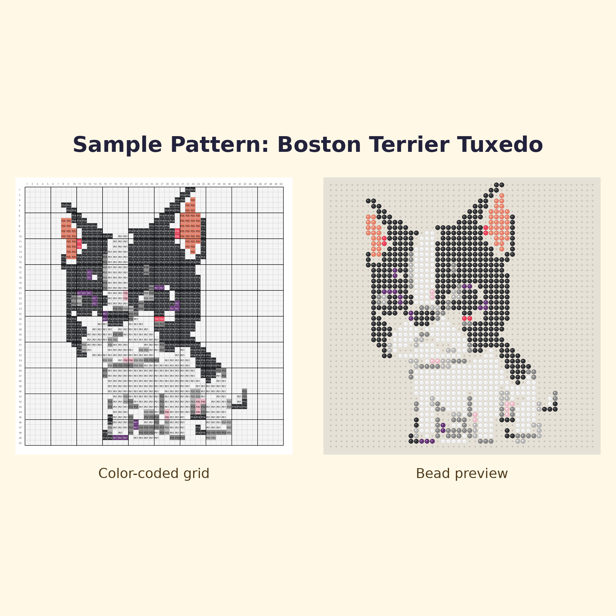 Cute Puppy Pals Perler Bead Pattern Bundle | 24 Designs | Hama Bead Compatible | PDF Digital Download