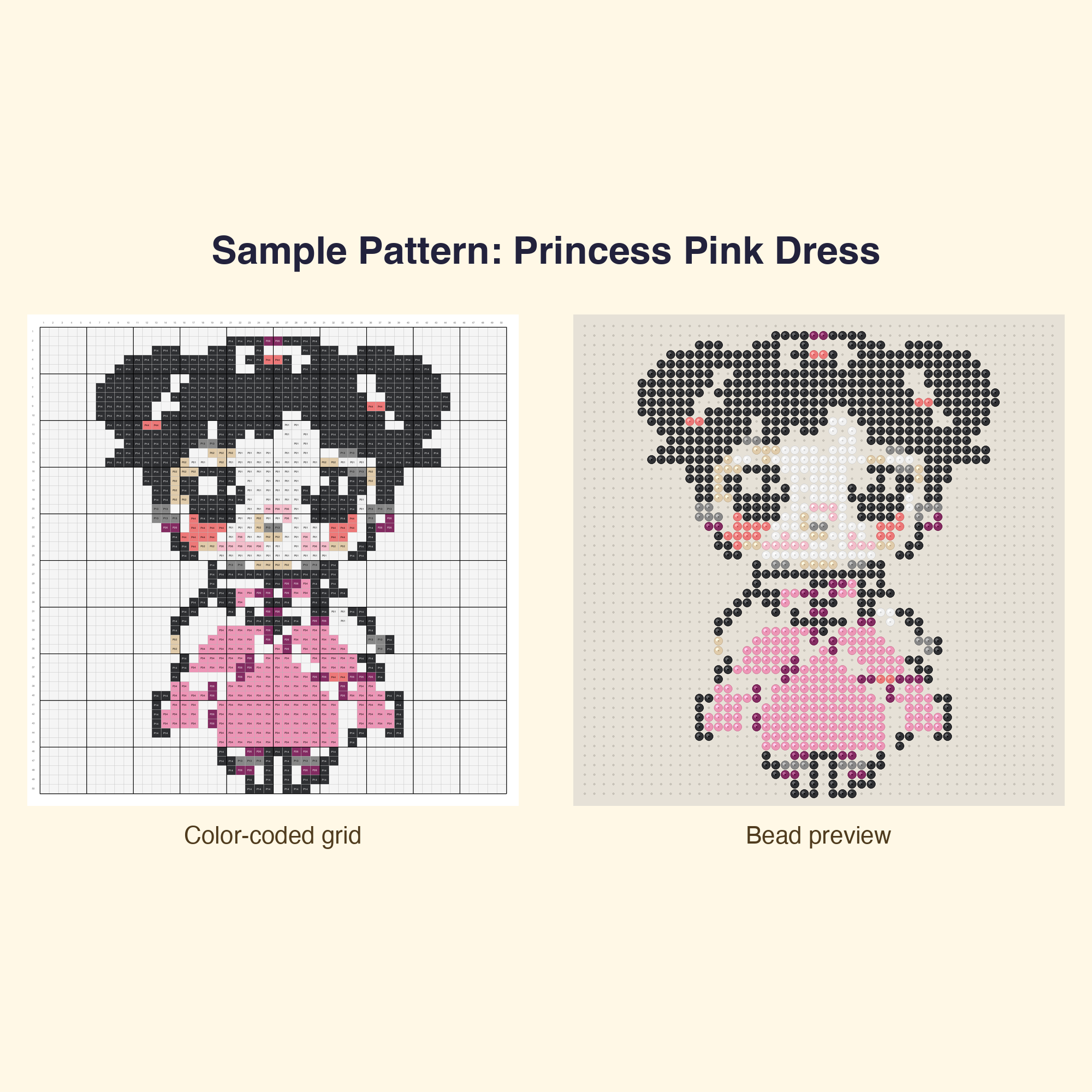 Kawaii Fairy Tales Perler Bead Pattern Bundle | 48 Designs | Hama Bead Compatible | PDF Digital Download