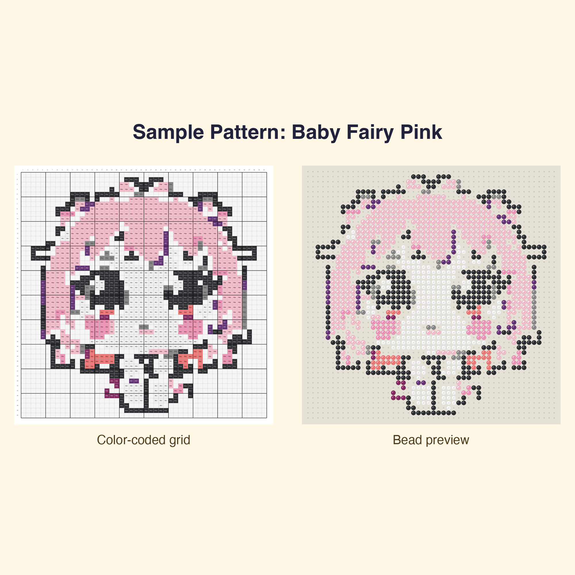 Kawaii Fairy Tales Perler Bead Pattern Bundle | 48 Designs | Hama Bead Compatible | PDF Digital Download