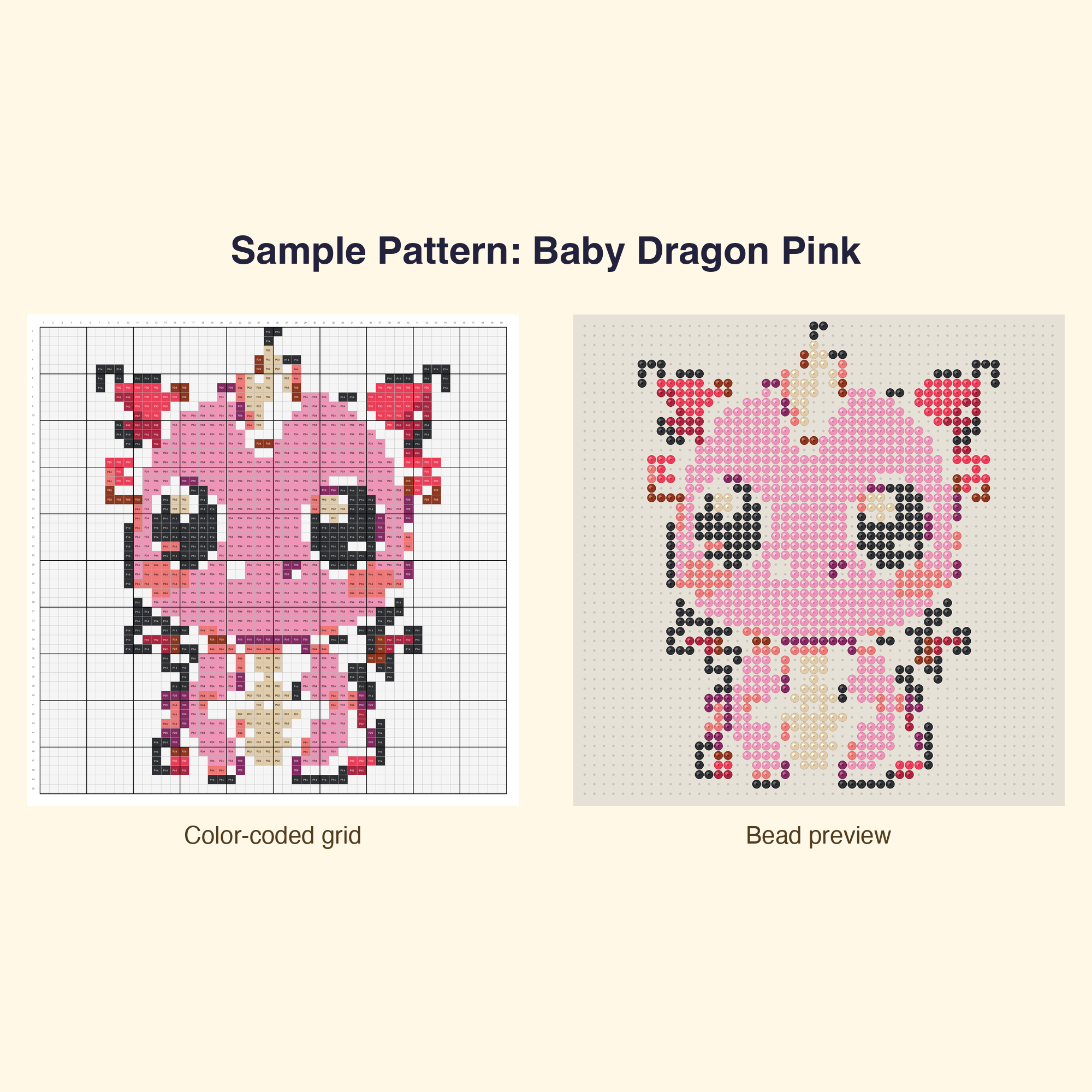 Kawaii Fairy Tales Perler Bead Pattern Bundle | 48 Designs | Hama Bead Compatible | PDF Digital Download
