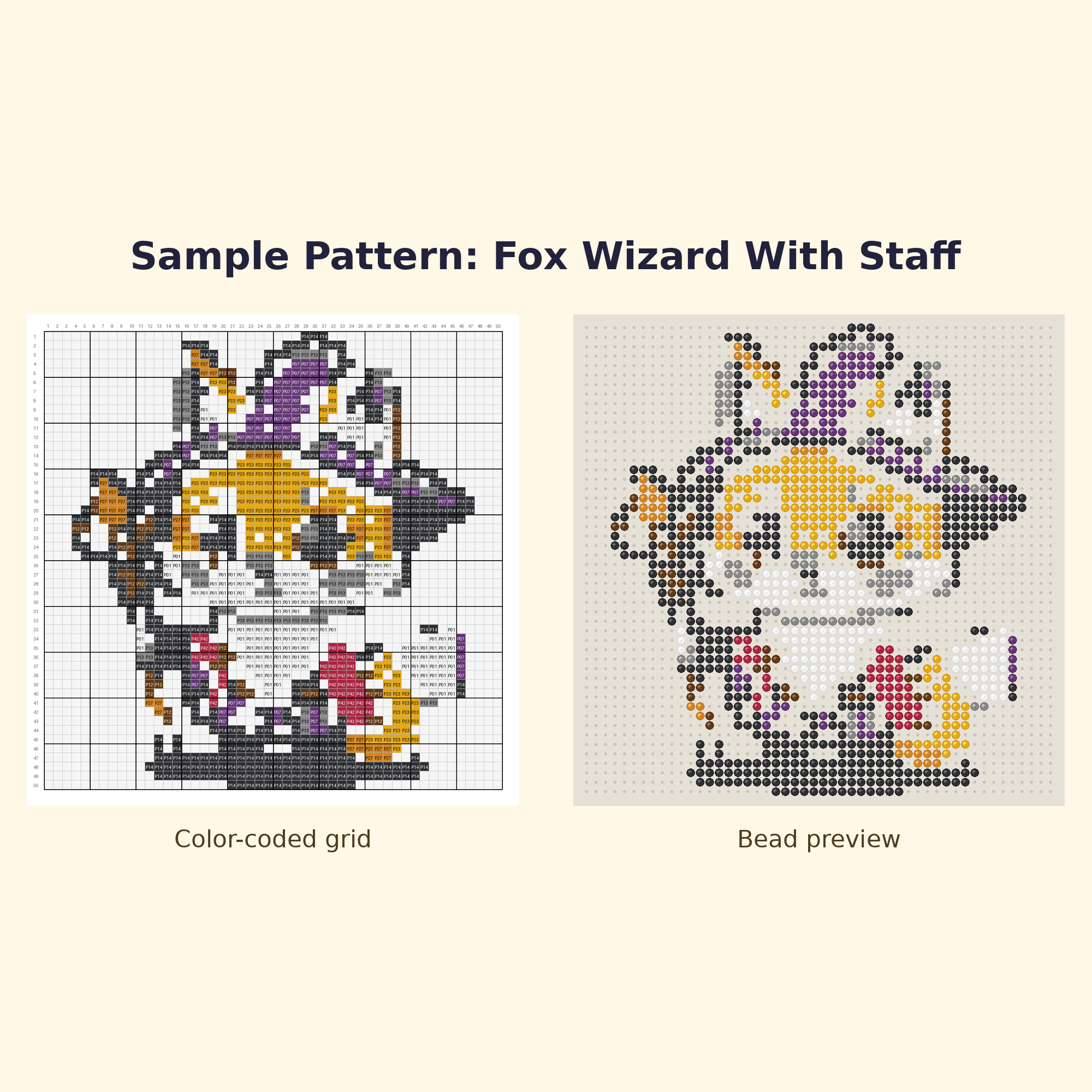Cute Fox Pals Perler Bead Pattern Bundle | 24 Designs | Hama Bead Compatible | PDF Digital Download