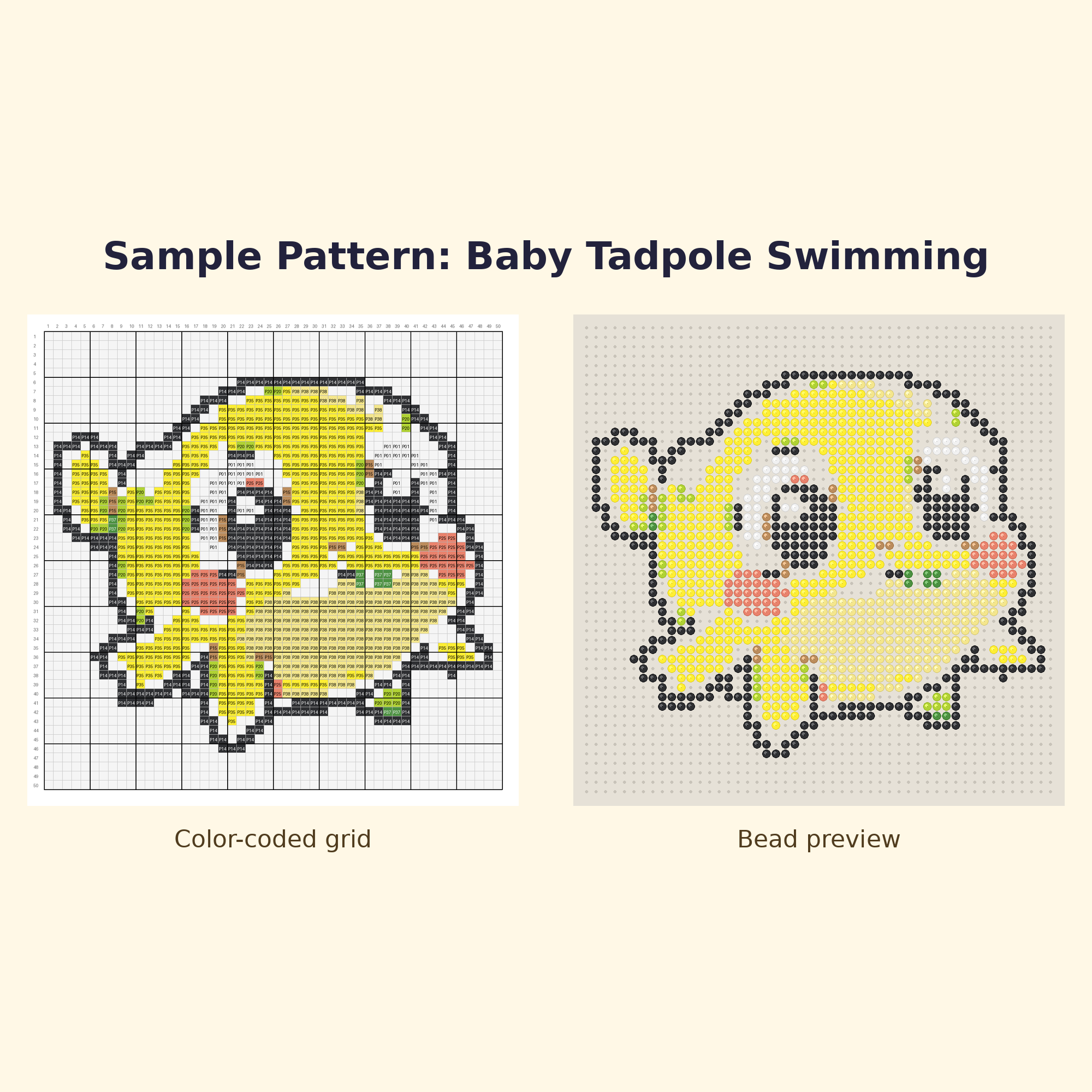 Cute Frog Pals Perler Bead Pattern Bundle | 24 Designs | Hama Bead Compatible | PDF Digital Download