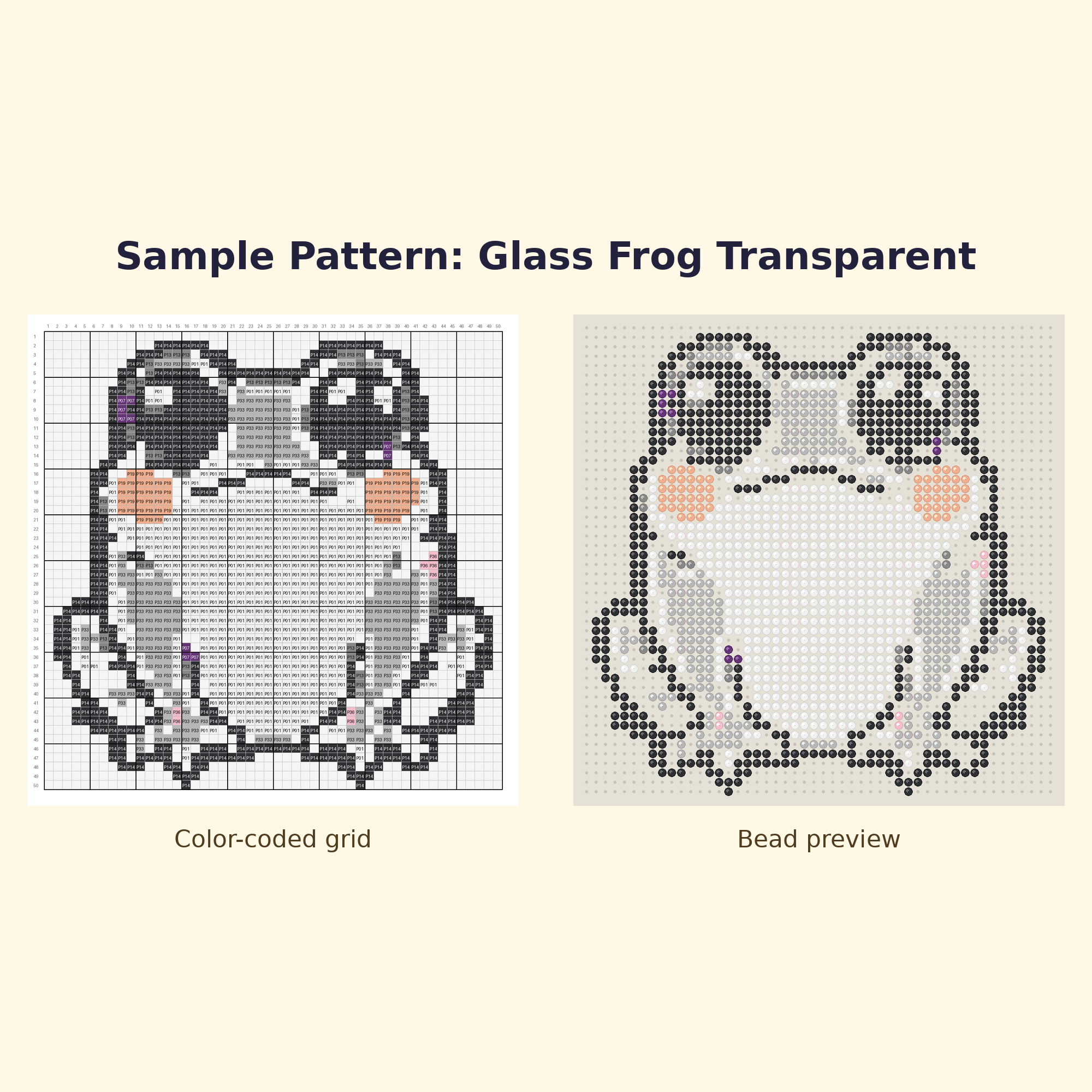 Cute Frog Pals Perler Bead Pattern Bundle | 24 Designs | Hama Bead Compatible | PDF Digital Download
