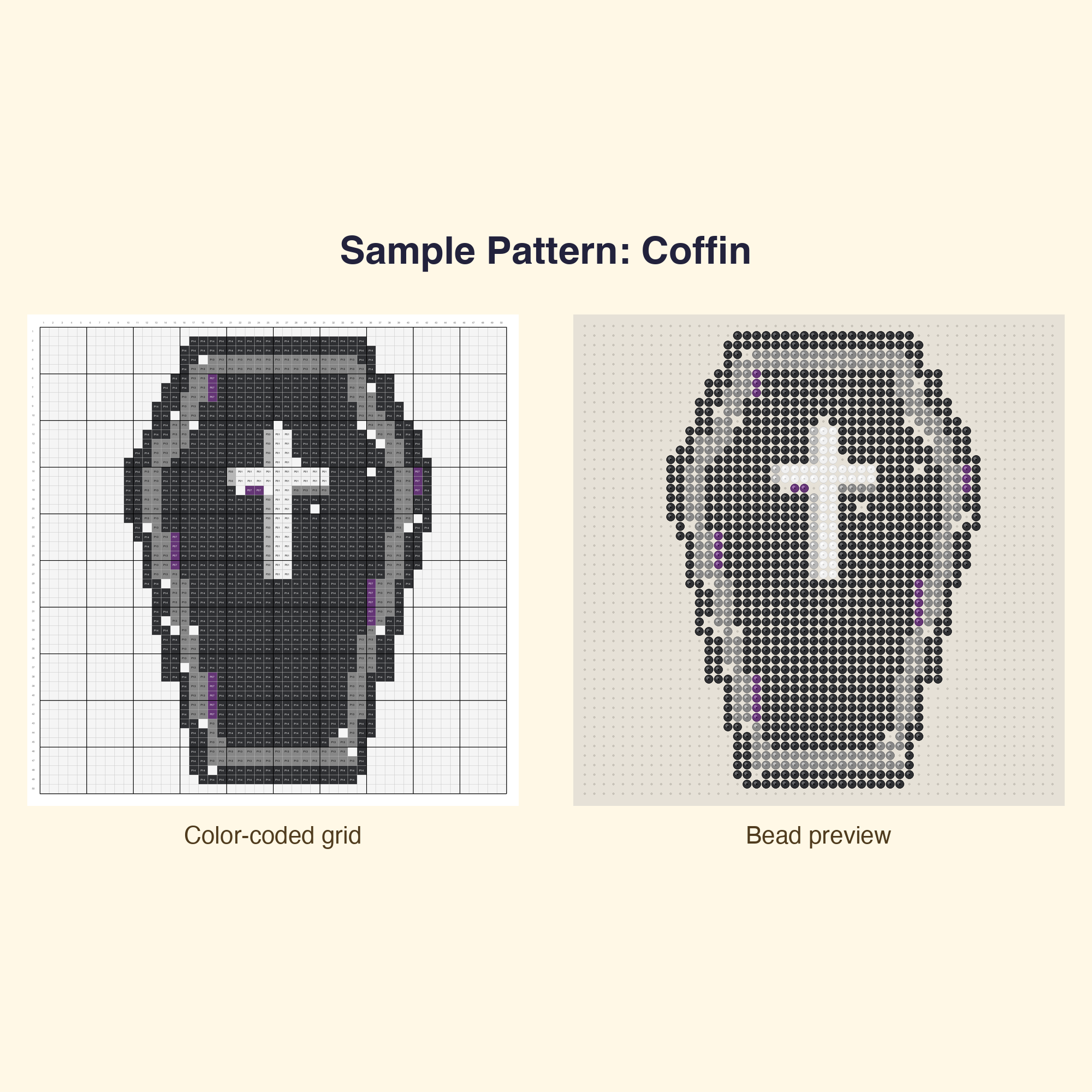 Cute Spooky Cute Halloween Perler Bead Pattern Bundle | 48 Designs | Hama Bead Compatible | PDF Digital Download