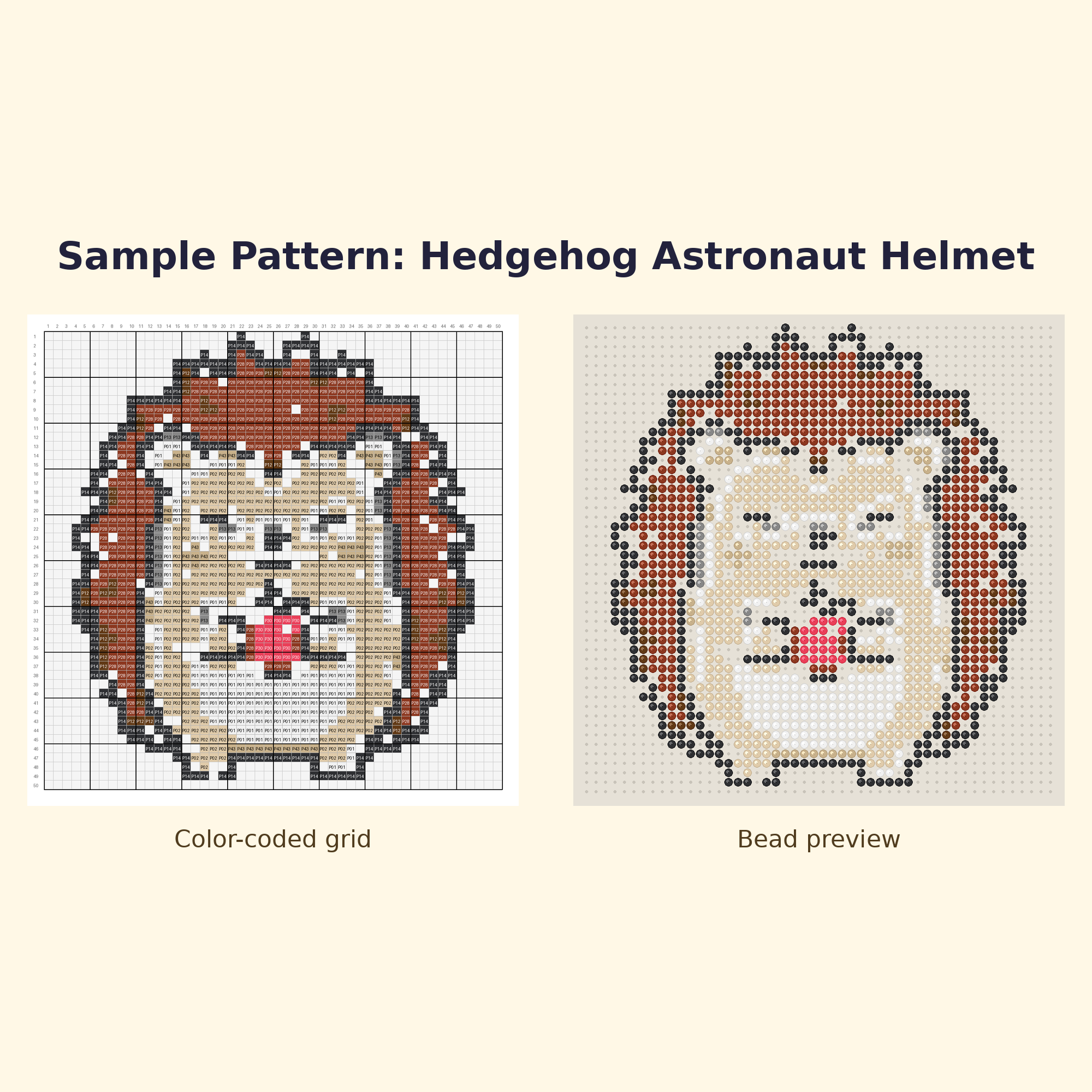 Cute Hedgehog Pals Perler Bead Pattern Bundle | 24 Designs | Hama Bead Compatible | PDF Digital Download
