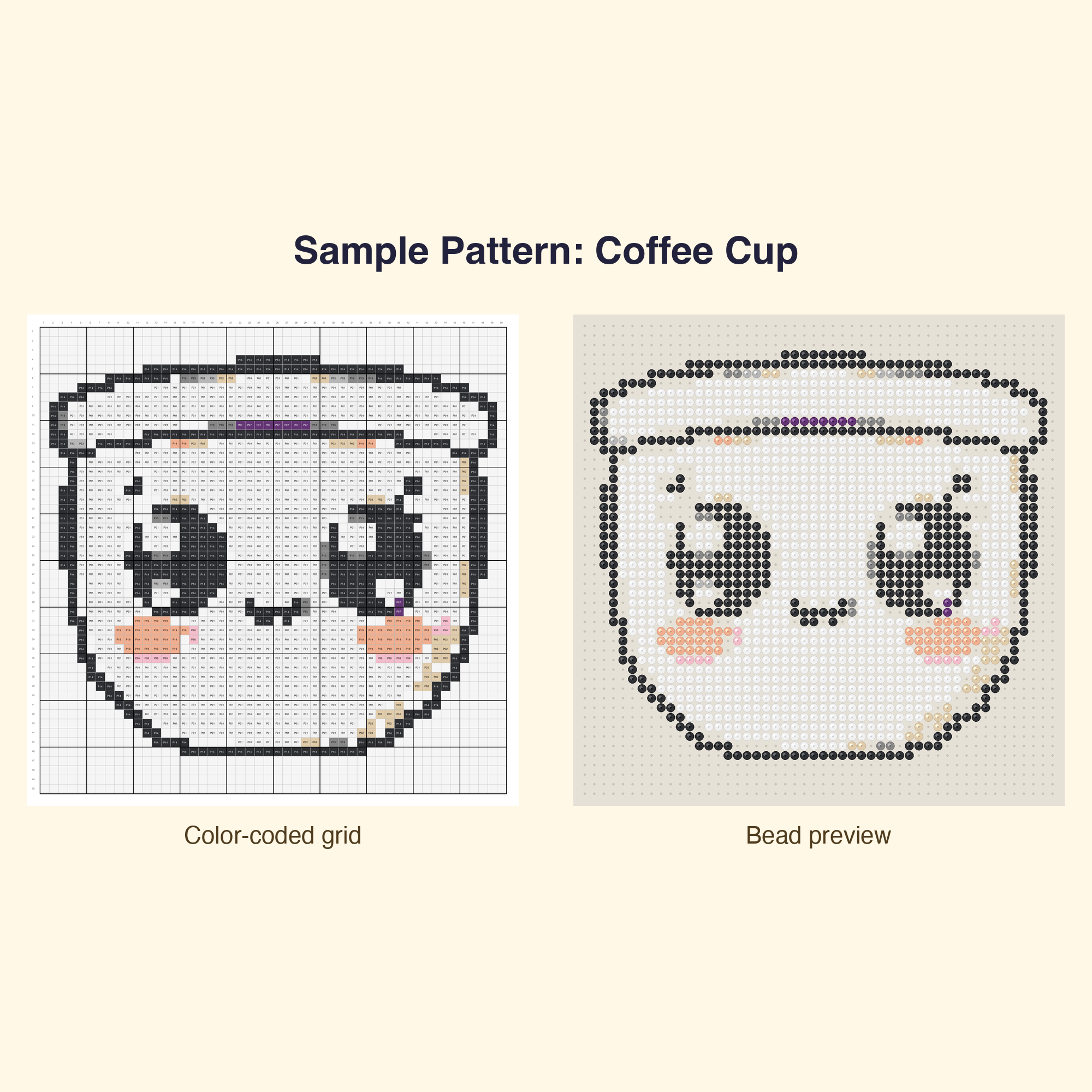 Cute Cute Food Bundle Perler Bead Pattern Bundle | 48 Designs | Hama Bead Compatible | PDF Digital Download
