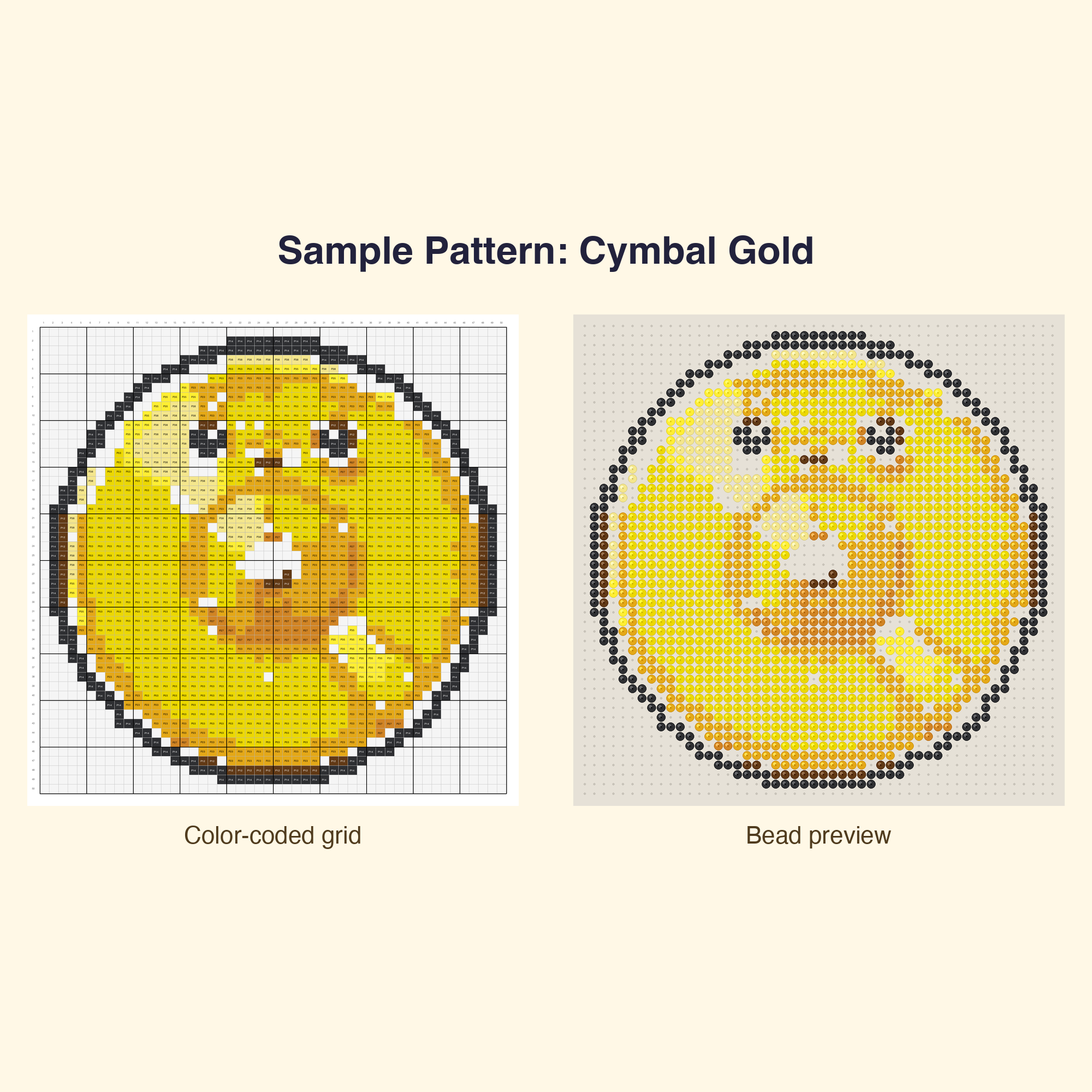 Kawaii Music Instruments Perler Bead Pattern Bundle | 48 Designs | Hama Bead Compatible | PDF Digital Download
