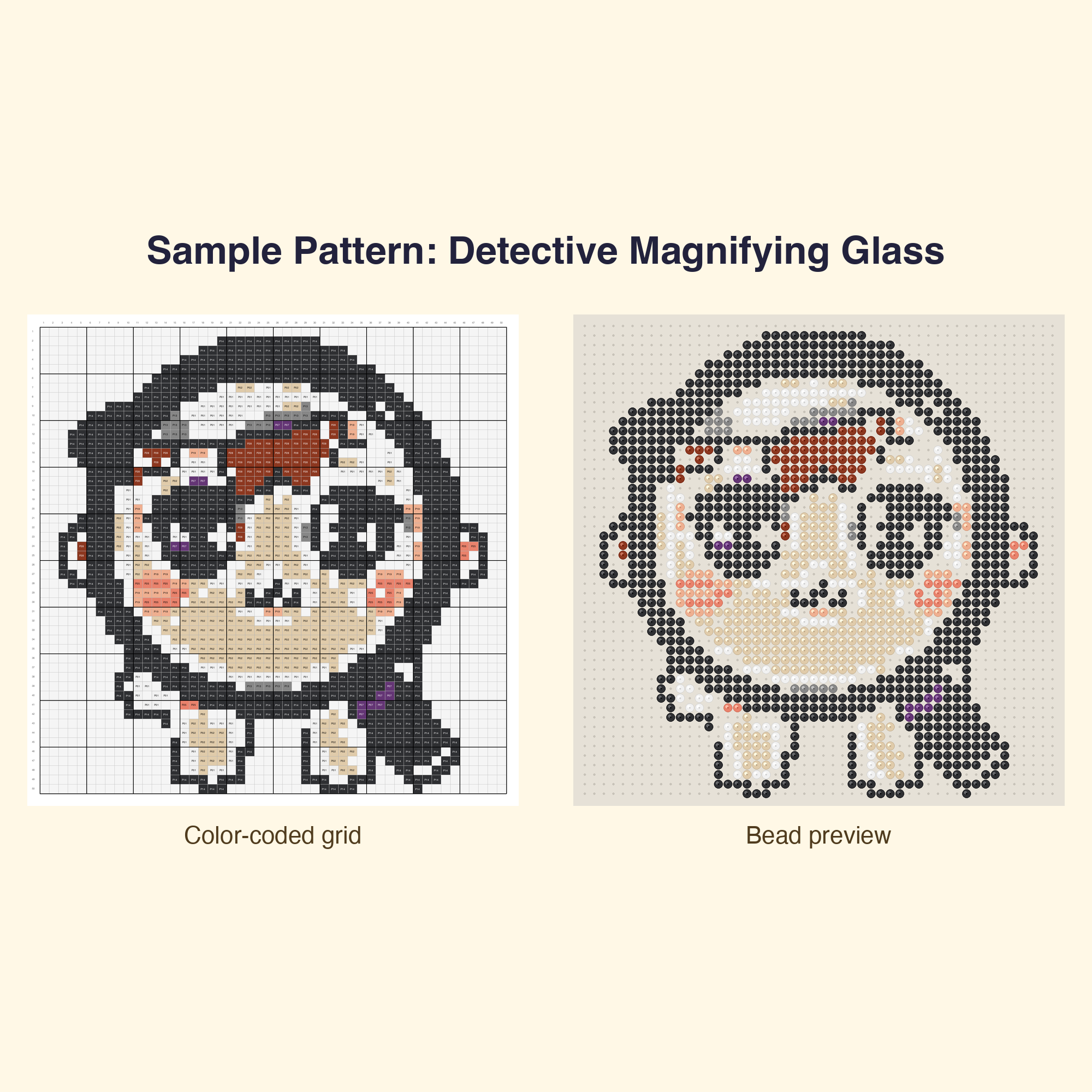 Kawaii Jobs Pros Perler Bead Pattern Bundle | 48 Designs | Hama Bead Compatible | PDF Digital Download