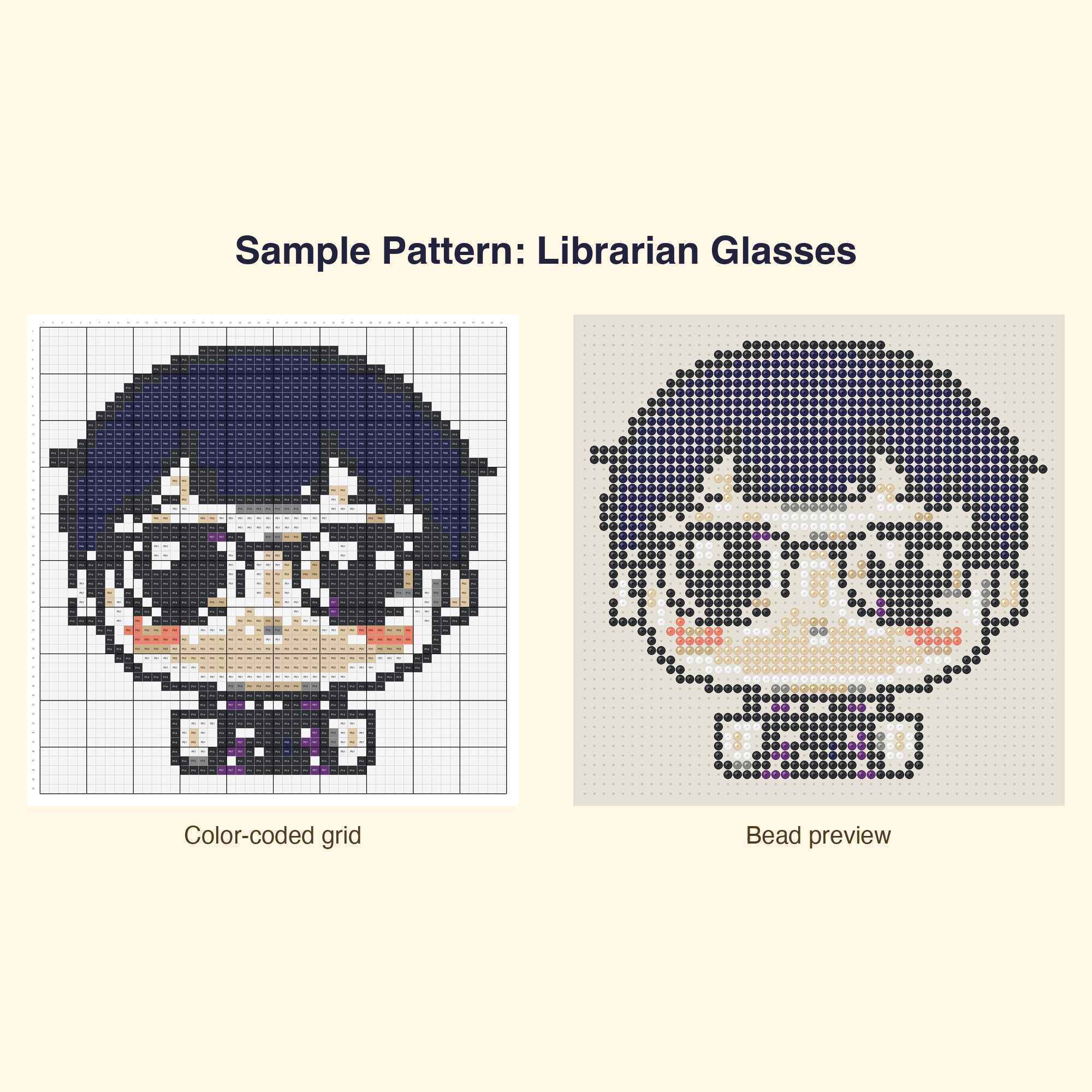 Kawaii Jobs Pros Perler Bead Pattern Bundle | 48 Designs | Hama Bead Compatible | PDF Digital Download