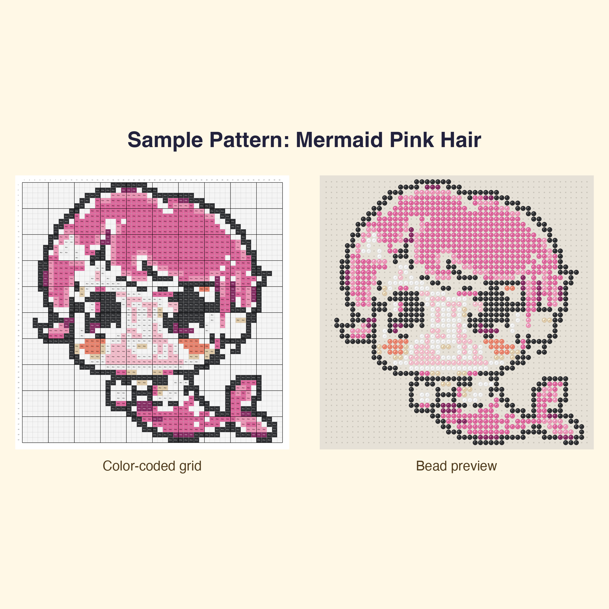 Cute Sea Creatures Pixel Perler Bead Pattern Bundle | 48 Designs | Hama Bead Compatible | PDF Digital Download