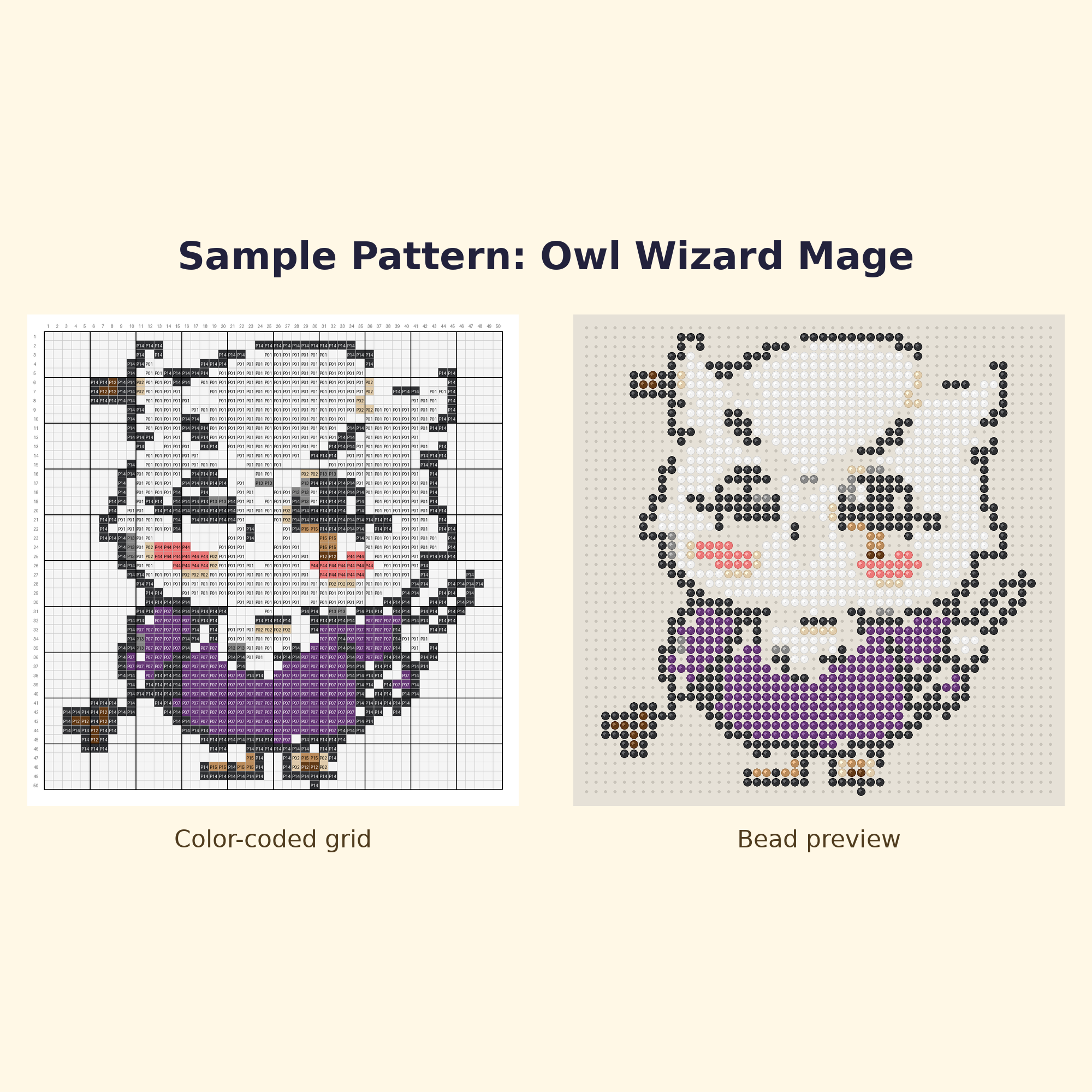 Cute Owl Pals Perler Bead Pattern Bundle | 24 Designs | Hama Bead Compatible | PDF Digital Download
