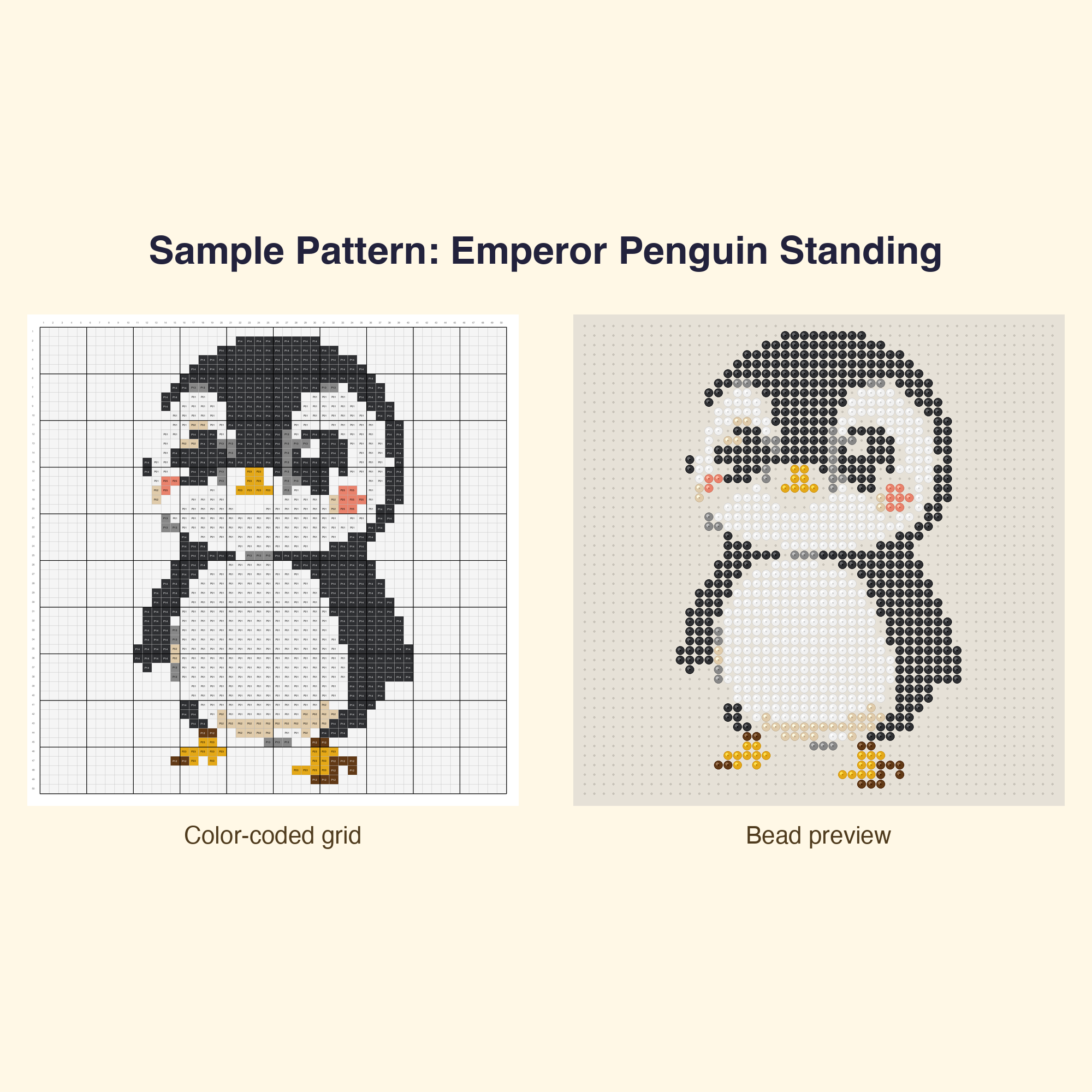 Cute Penguin Pals Perler Bead Pattern Bundle | 24 Designs | Hama Bead Compatible | PDF Digital Download