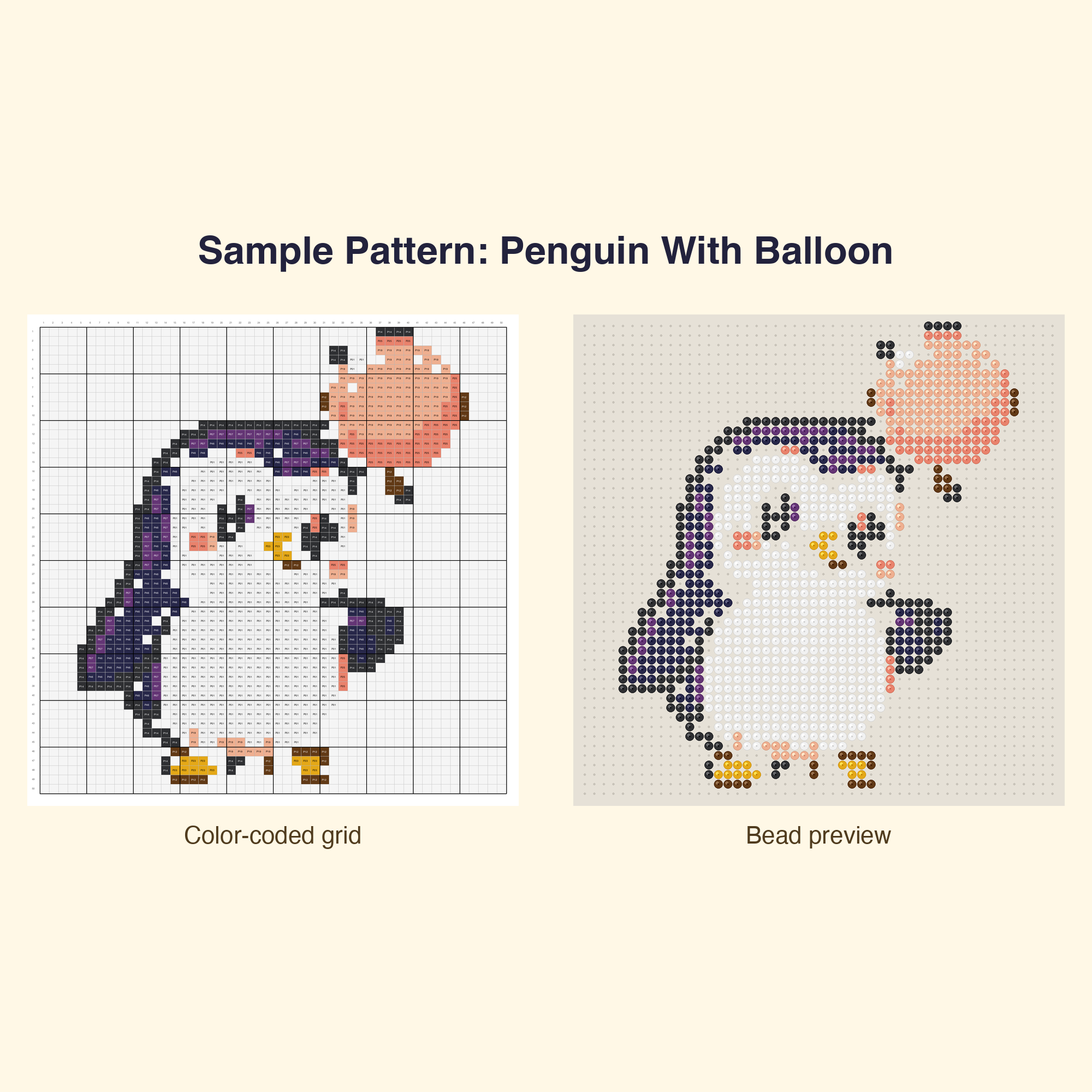 Cute Penguin Pals Perler Bead Pattern Bundle | 24 Designs | Hama Bead Compatible | PDF Digital Download
