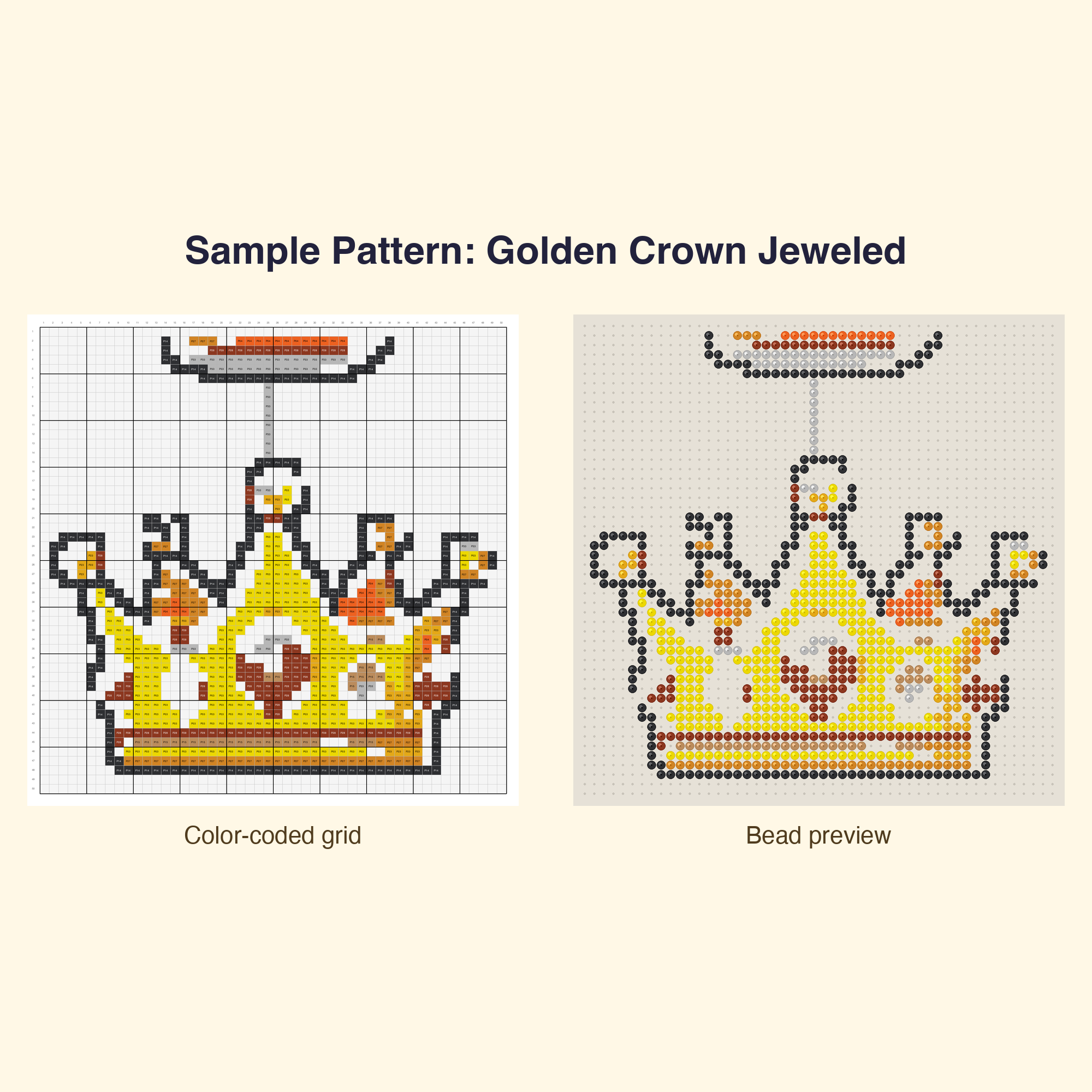 Cute Cute Pirates Treasure Perler Bead Pattern Bundle | 48 Designs | Hama Bead Compatible | PDF Digital Download