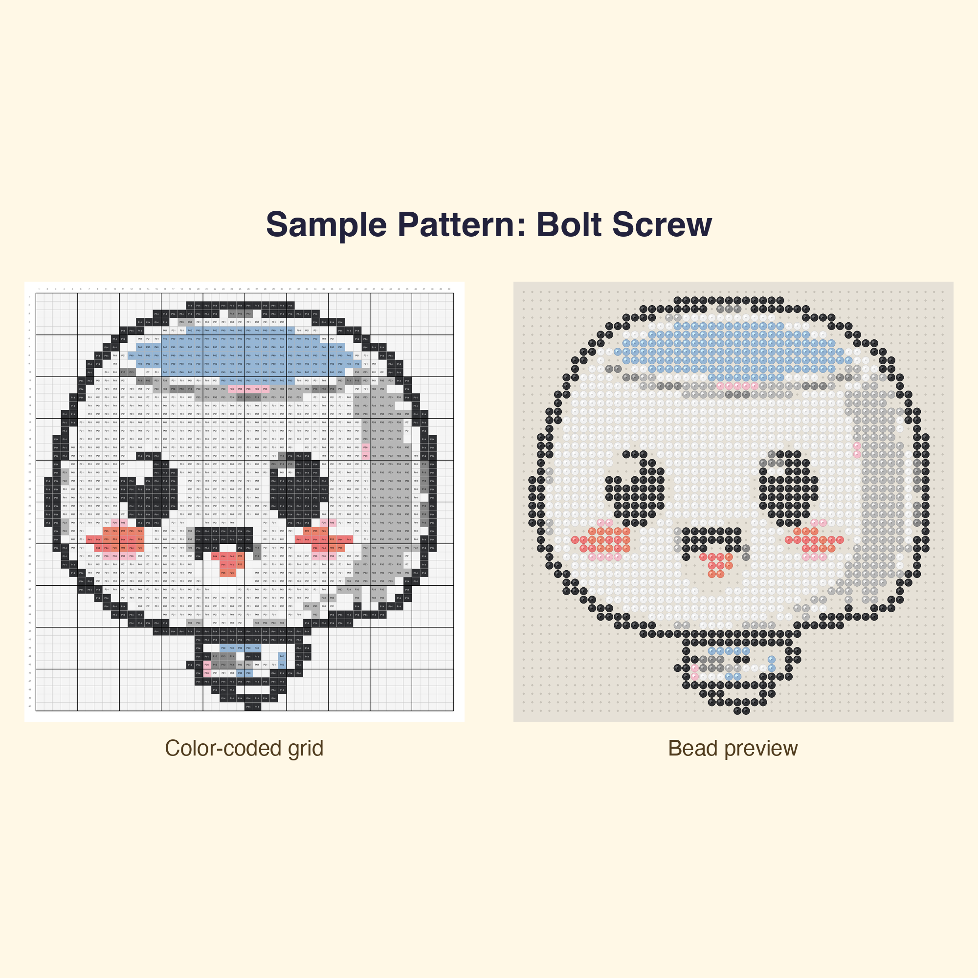 Cute Robot Friends Perler Bead Pattern Bundle | 48 Designs | Hama Bead Compatible | PDF Digital Download