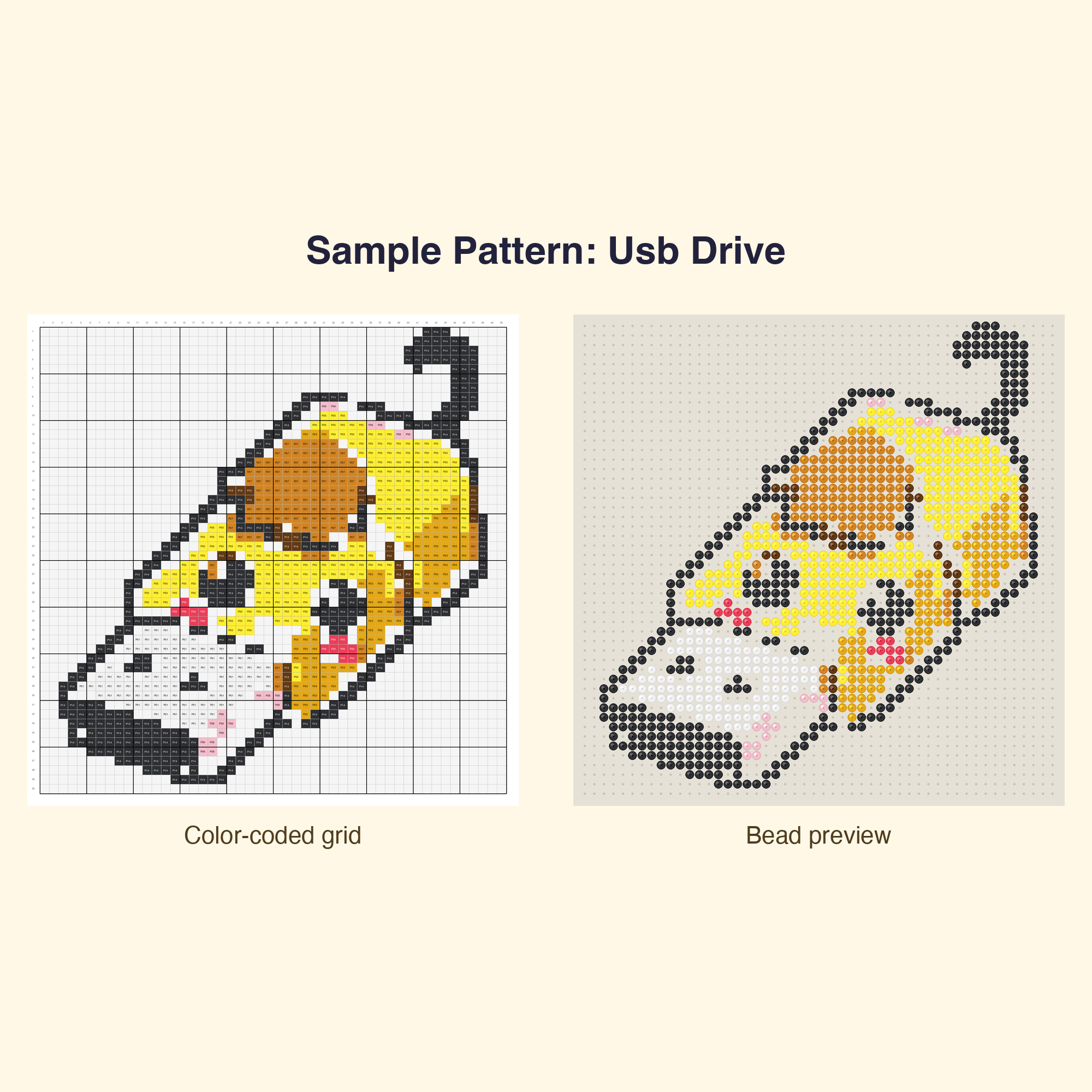 Cute Robot Friends Perler Bead Pattern Bundle | 48 Designs | Hama Bead Compatible | PDF Digital Download