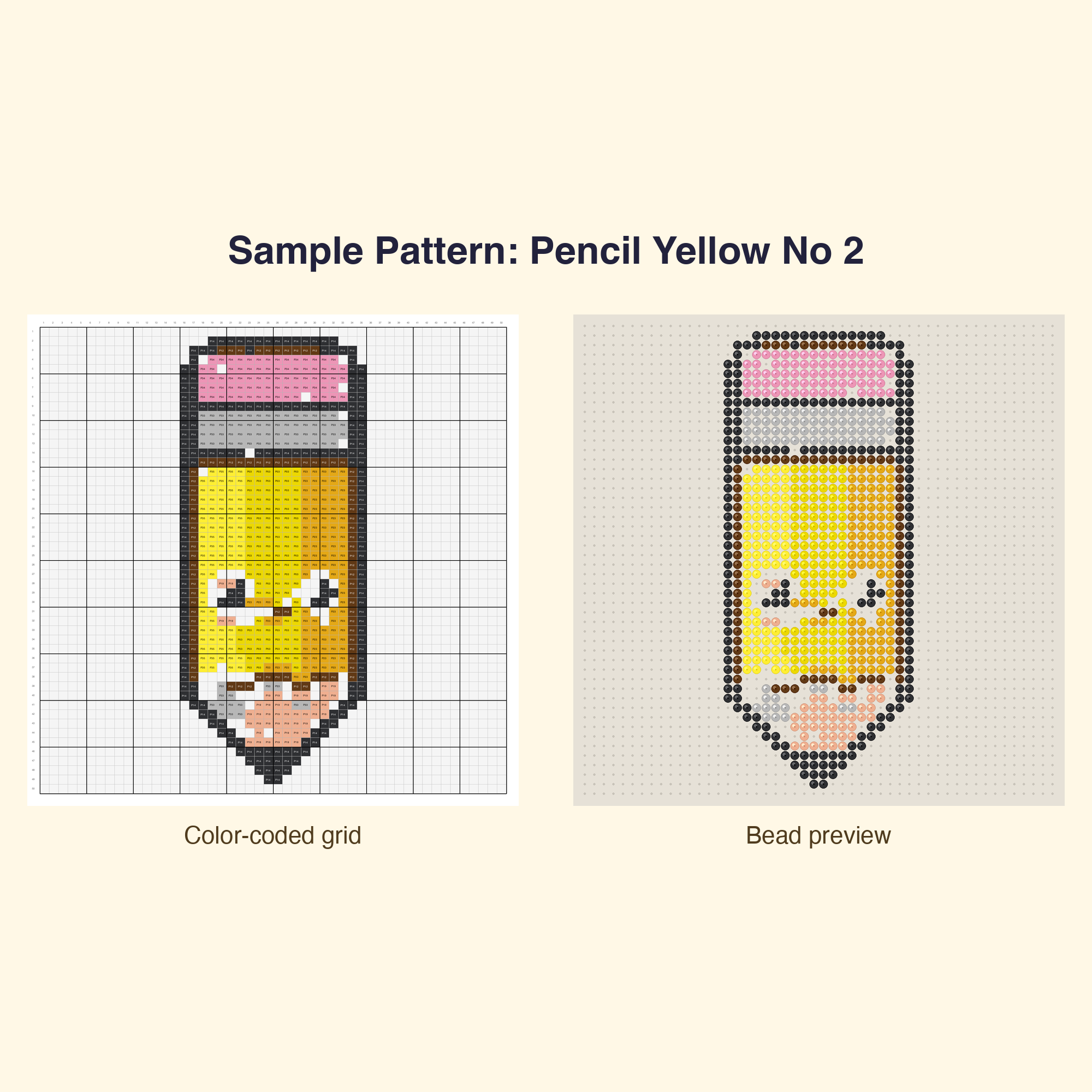 Kawaii School Supplies Perler Bead Pattern Bundle | 48 Designs | Hama Bead Compatible | PDF Digital Download