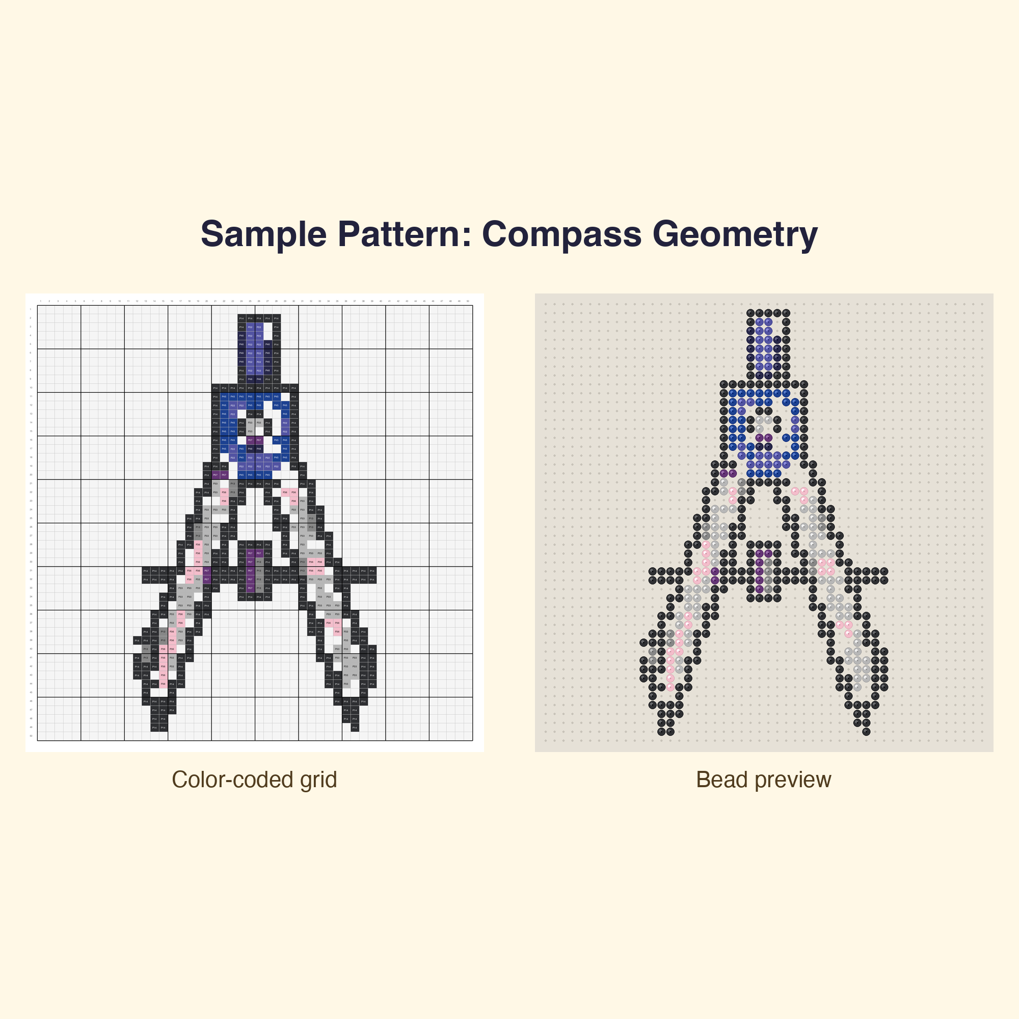 Kawaii School Supplies Perler Bead Pattern Bundle | 48 Designs | Hama Bead Compatible | PDF Digital Download