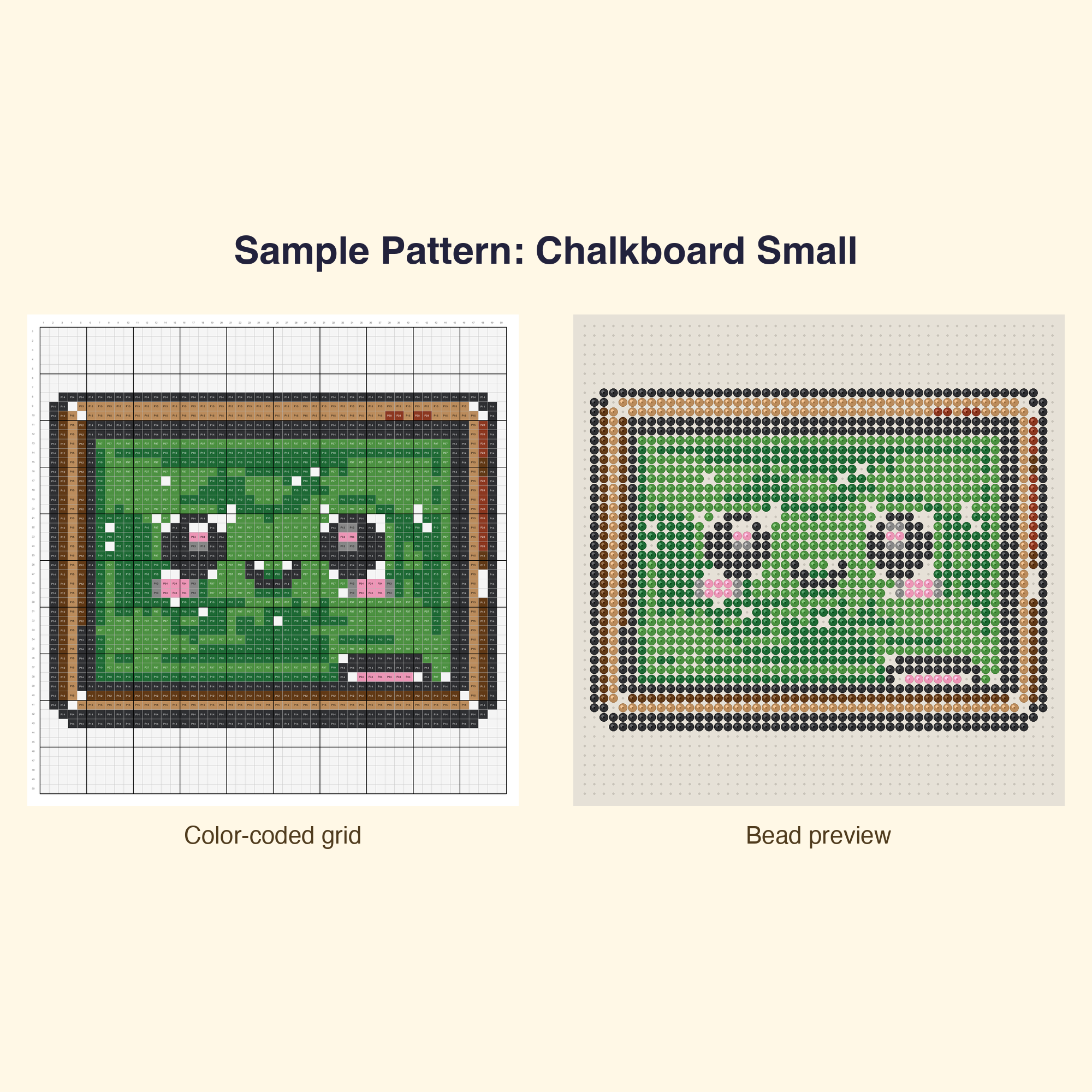 Kawaii School Supplies Perler Bead Pattern Bundle | 48 Designs | Hama Bead Compatible | PDF Digital Download