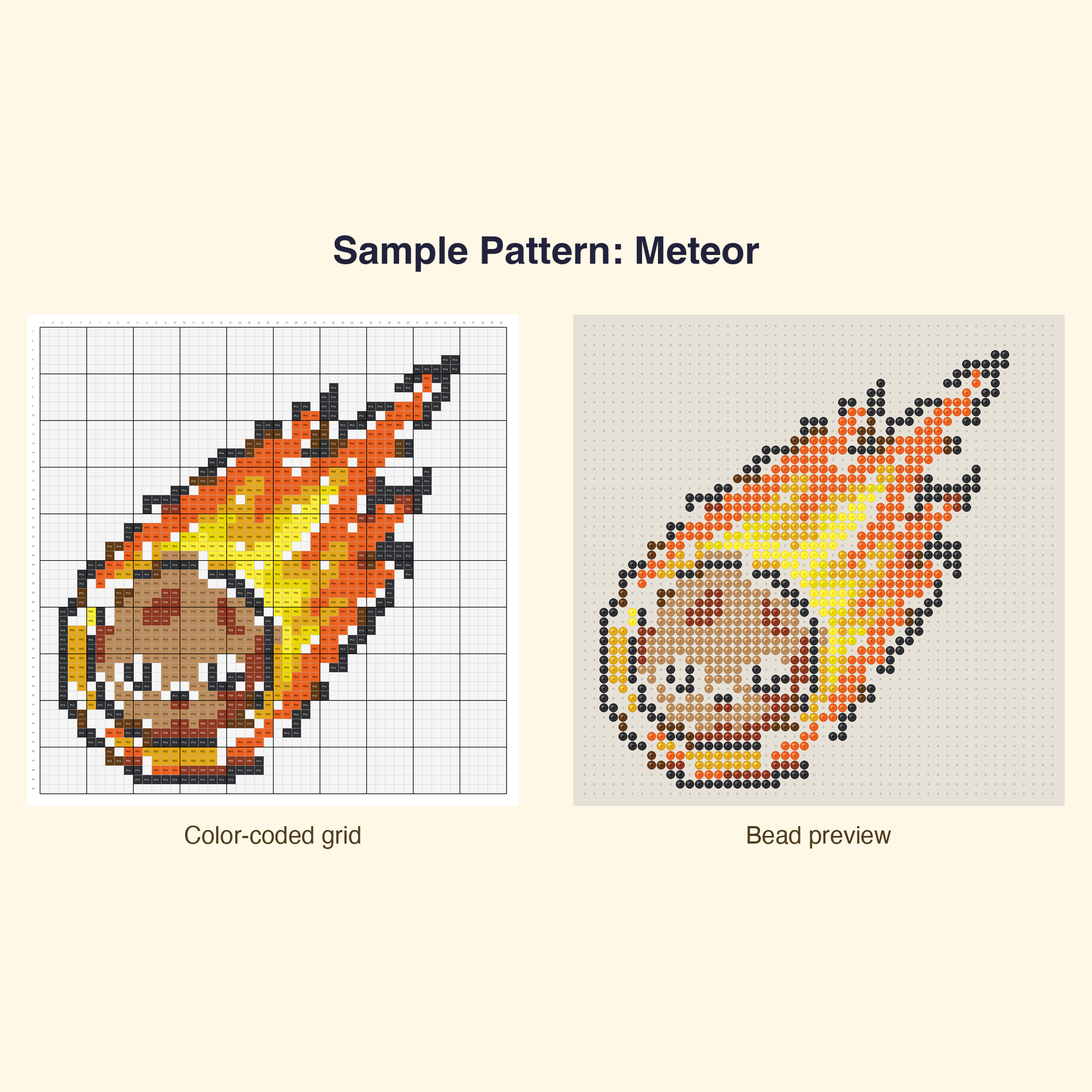 Kawaii Space Astronauts Perler Bead Pattern Bundle | 48 Designs | Hama Bead Compatible | PDF Digital Download