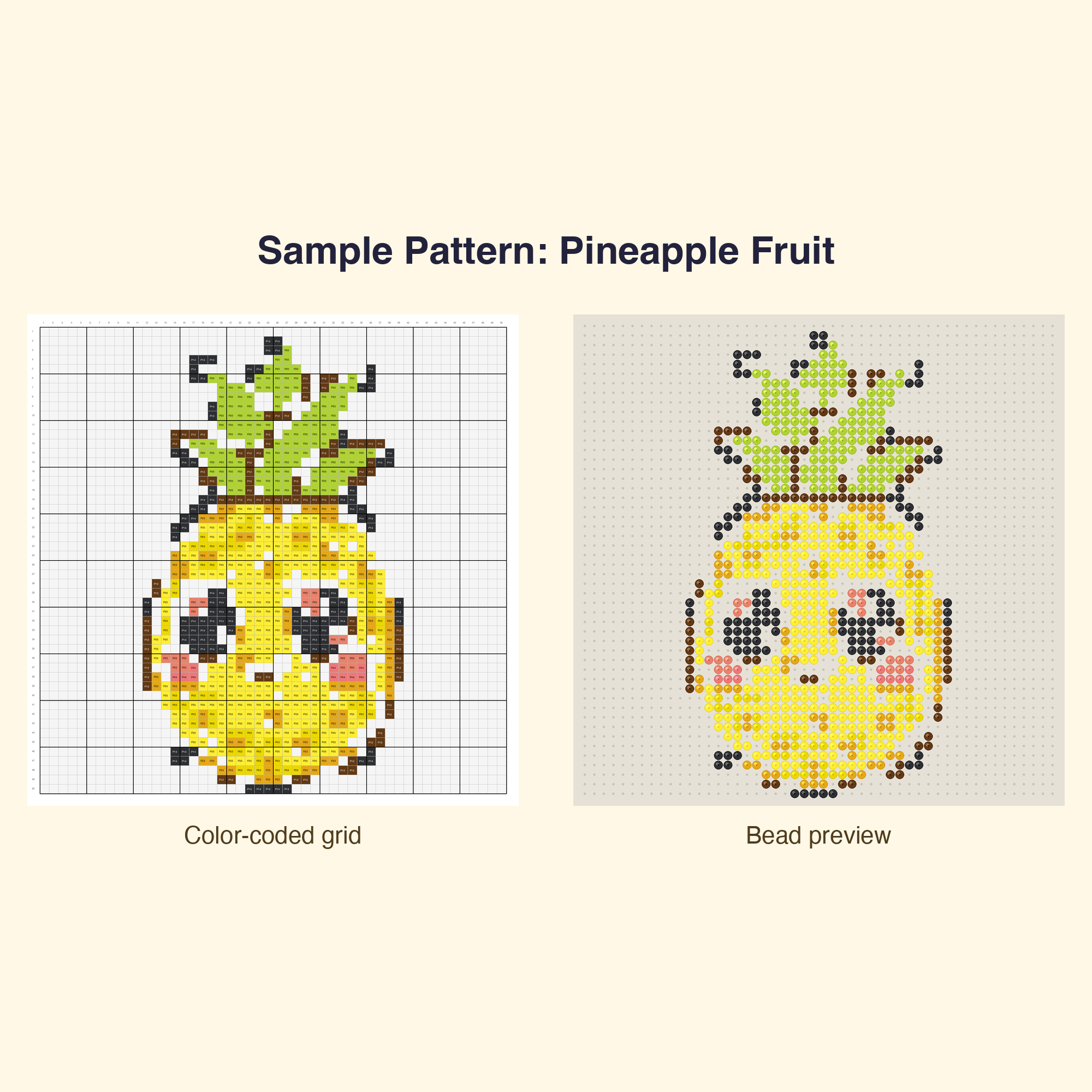 Cute Summer Vibes Perler Bead Pattern Bundle | 42 Designs | Hama Bead Compatible | PDF Digital Download