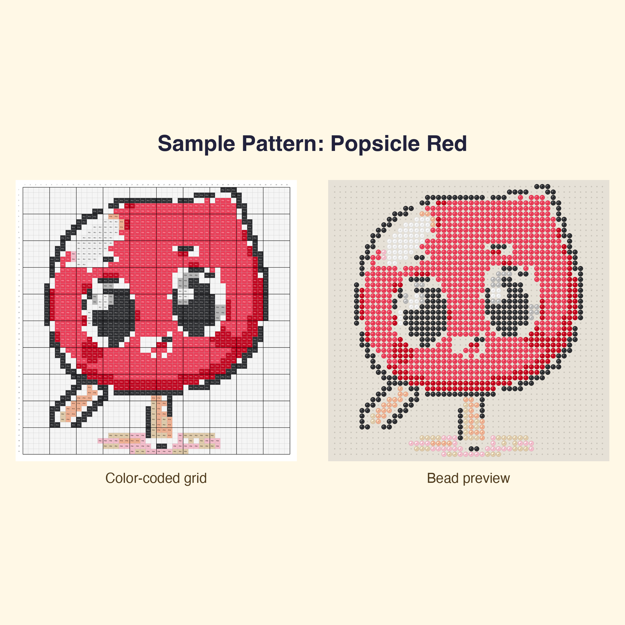 Cute Summer Vibes Perler Bead Pattern Bundle | 42 Designs | Hama Bead Compatible | PDF Digital Download