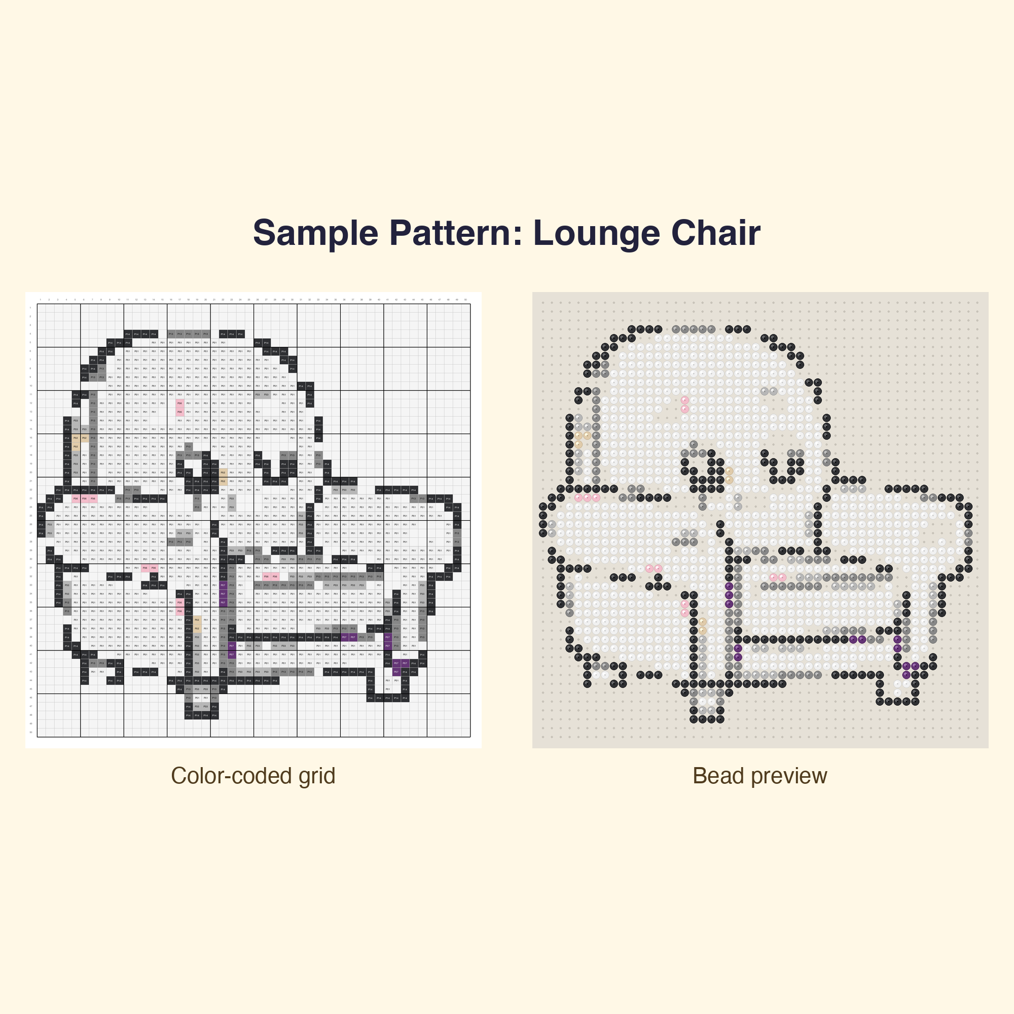 Cute Summer Vibes Perler Bead Pattern Bundle | 42 Designs | Hama Bead Compatible | PDF Digital Download