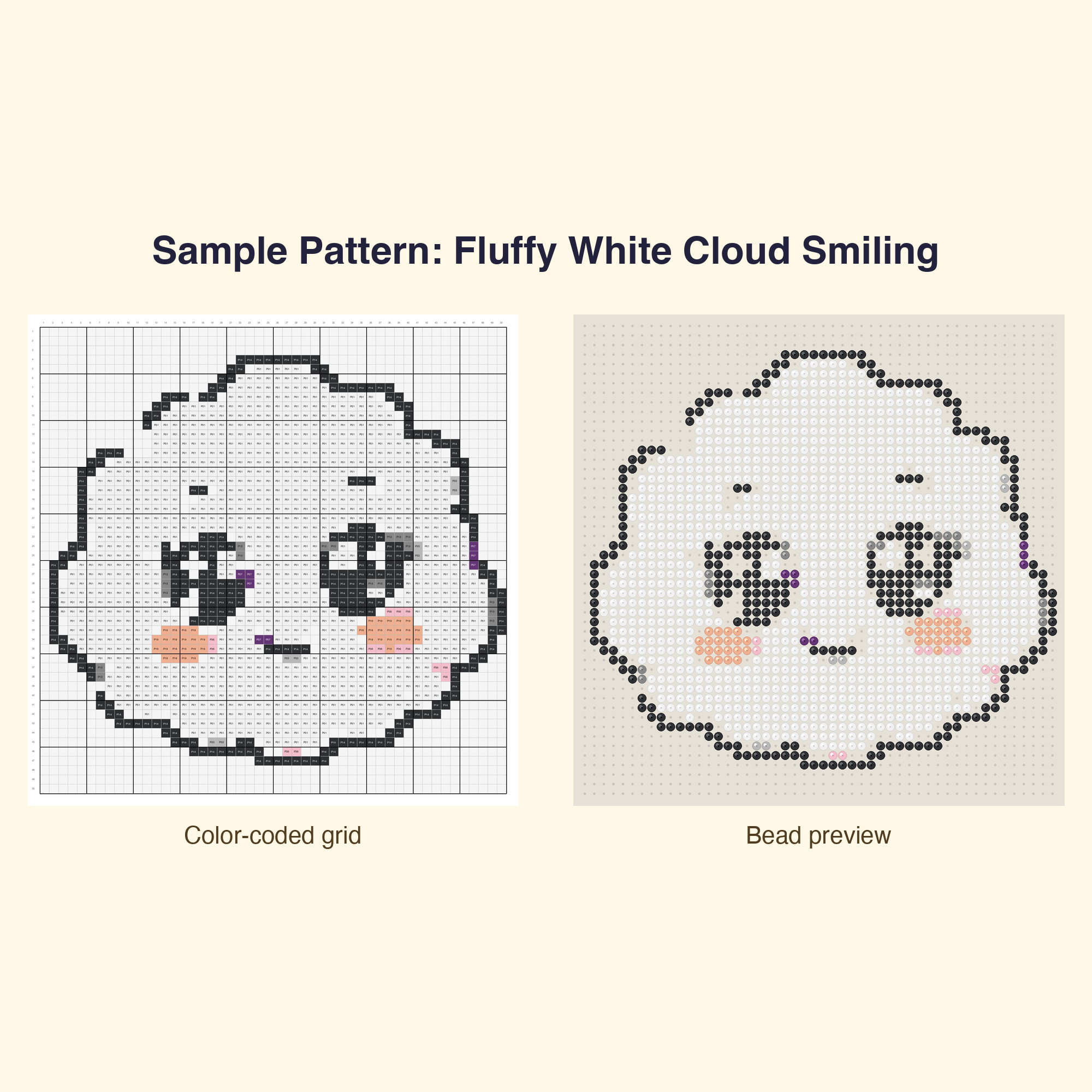 Cute Magic Unicorns Fantasy Perler Bead Pattern Bundle | 48 Designs | Hama Bead Compatible | PDF Digital Download